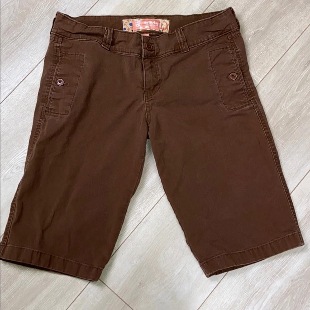 Designer Hollister I VTG Bermuda Shorts Size 7 Size 30" / US 8 / IT 44 - 1 Thumbnail