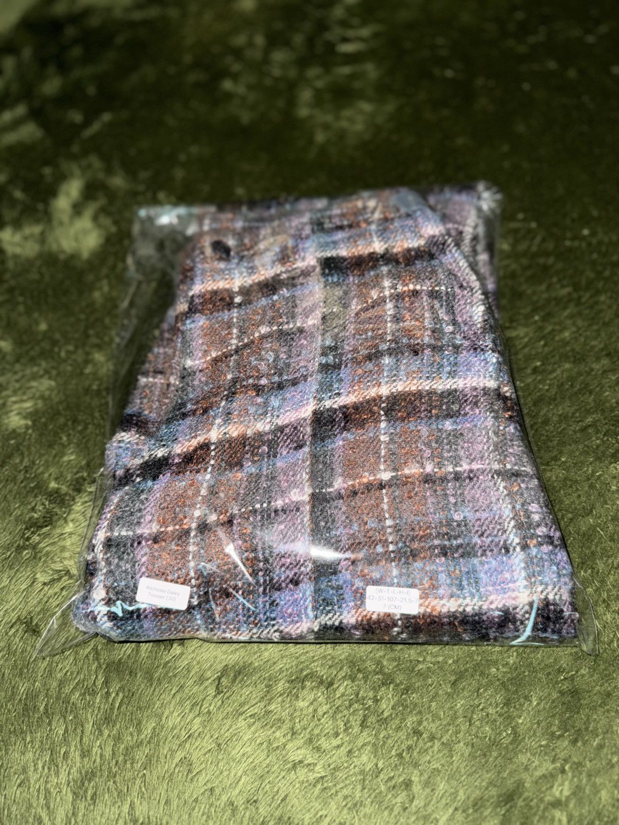 Nicholas Daley [30] Nicholas Daley 70s Check Trousers (Made in England) Size US 30 / EU 46 - 13 Thumbnail
