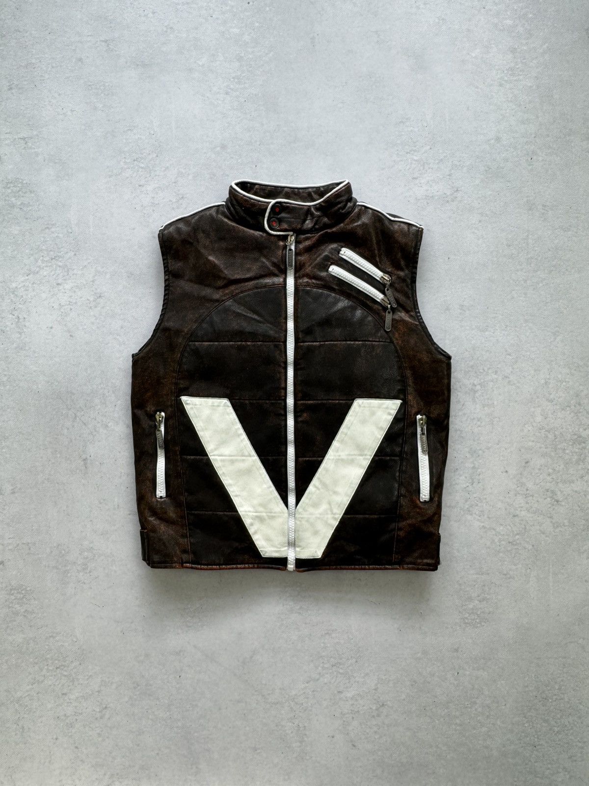 Versace Versace Young 8 Years Rusty Vintage Vests Y2K Size XXS Size US XS / EU 42 / 0 - 1 Thumbnail