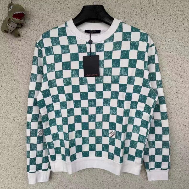 Louis Vuitton Louis Vuitton Checkerboard sweatshirt Size US S / EU 44-46 / 1 - 1 Thumbnail