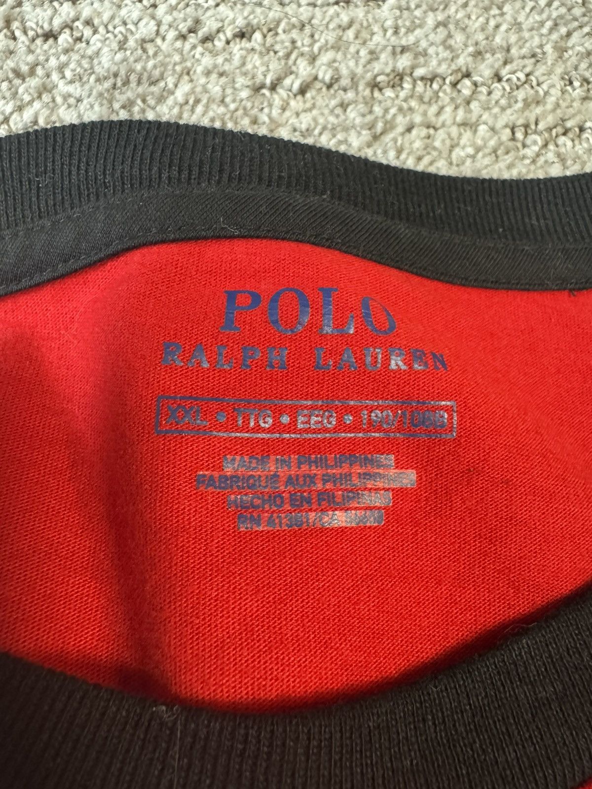 Polo Ralph Lauren 2 Pack Polo Lonsleeve Tees Size US XXL / EU 58 / 5 - 3 Thumbnail