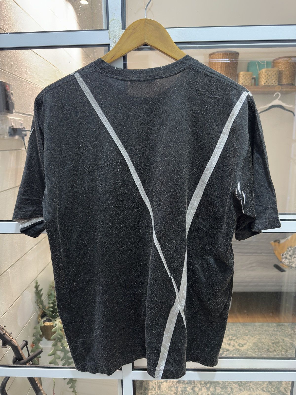 Issey Miyake SS04 Issey Miyake Curved Tape Line T-Shirt Size US M / EU 48-50 / 2 - 9 Thumbnail