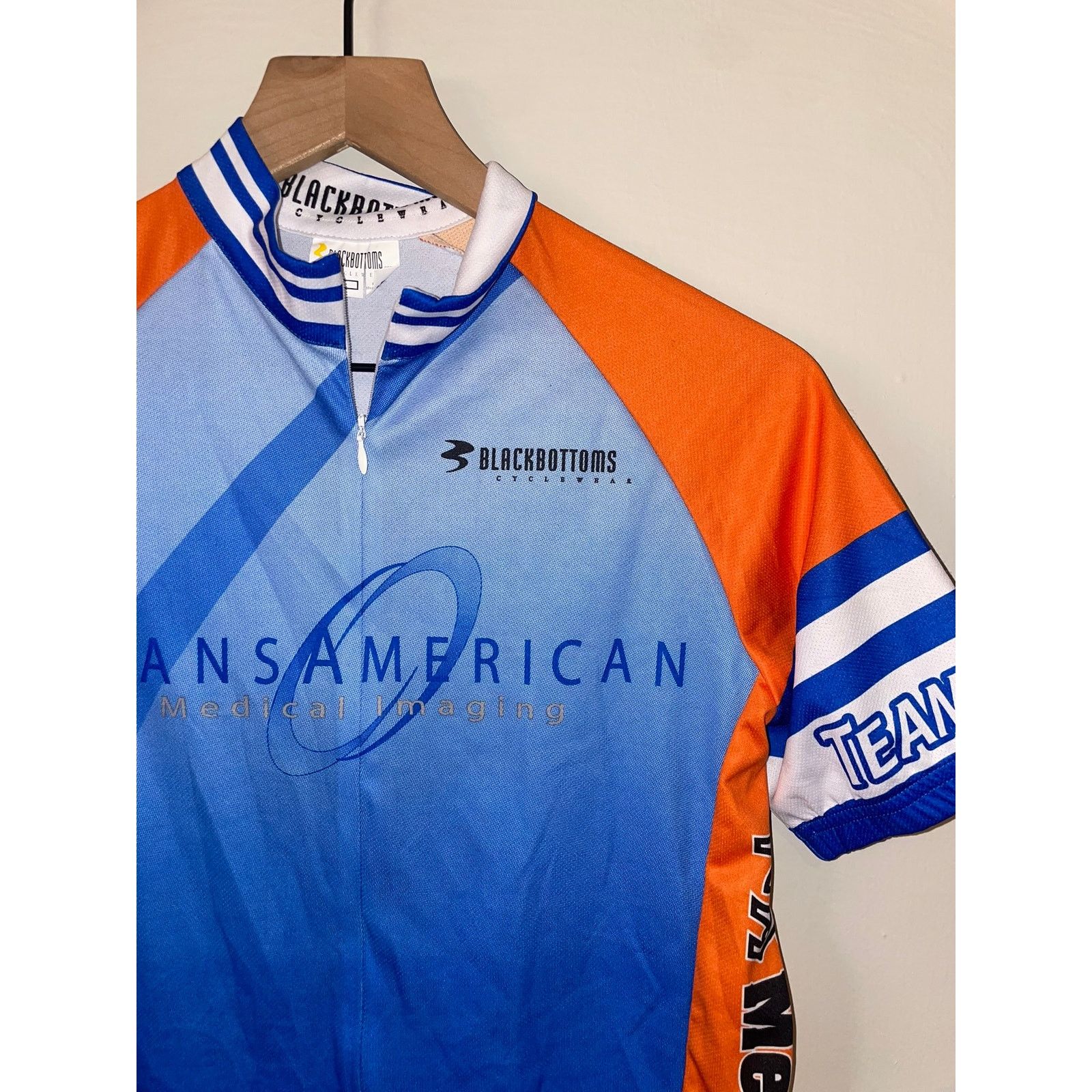 Vintage Vintage Biking Transamerican Jersey Black Botoms Cycle Wear Size US S / EU 44-46 / 1 - 3 Thumbnail