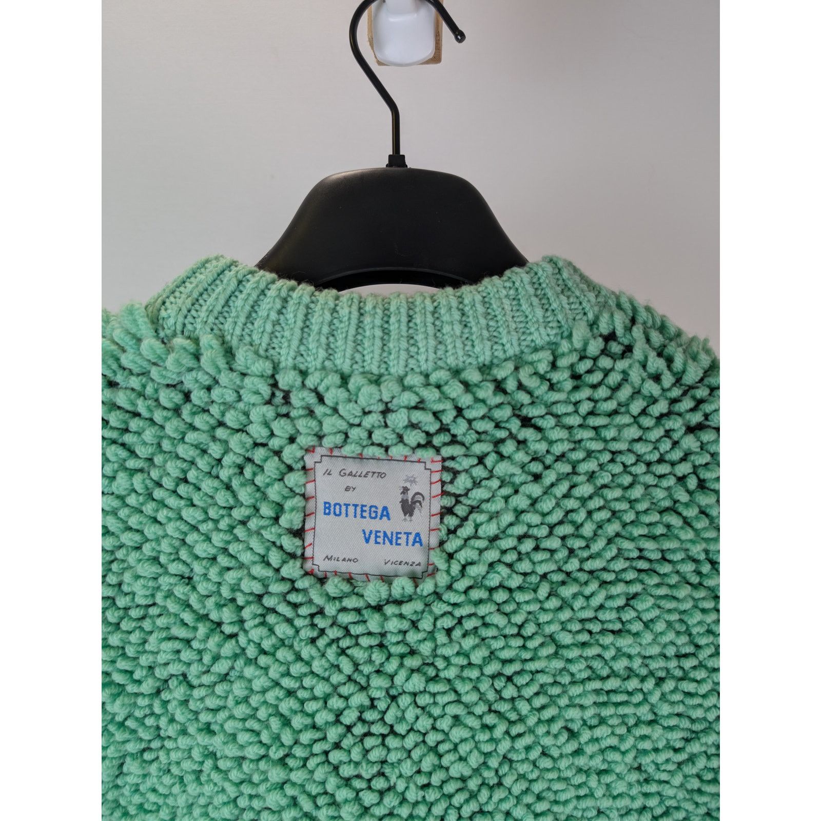 Bottega Veneta o1rshd1 Animal Jacquard Sweater HW Graphic in Siren Size US S / EU 44-46 / 1 - 13 Thumbnail