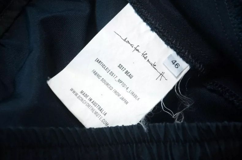 Song For The Mute Song For The Mute cat whisker drawstring pants Size US 30 / EU 46 - 8 Thumbnail