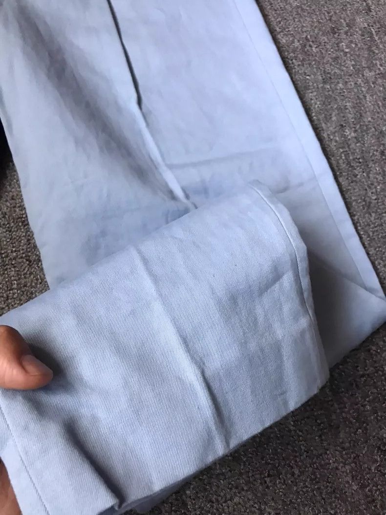 Haider Ackermann Haider Ackermann Light blue loose straight jeans Size US 28 / EU 44 - 2 Thumbnail