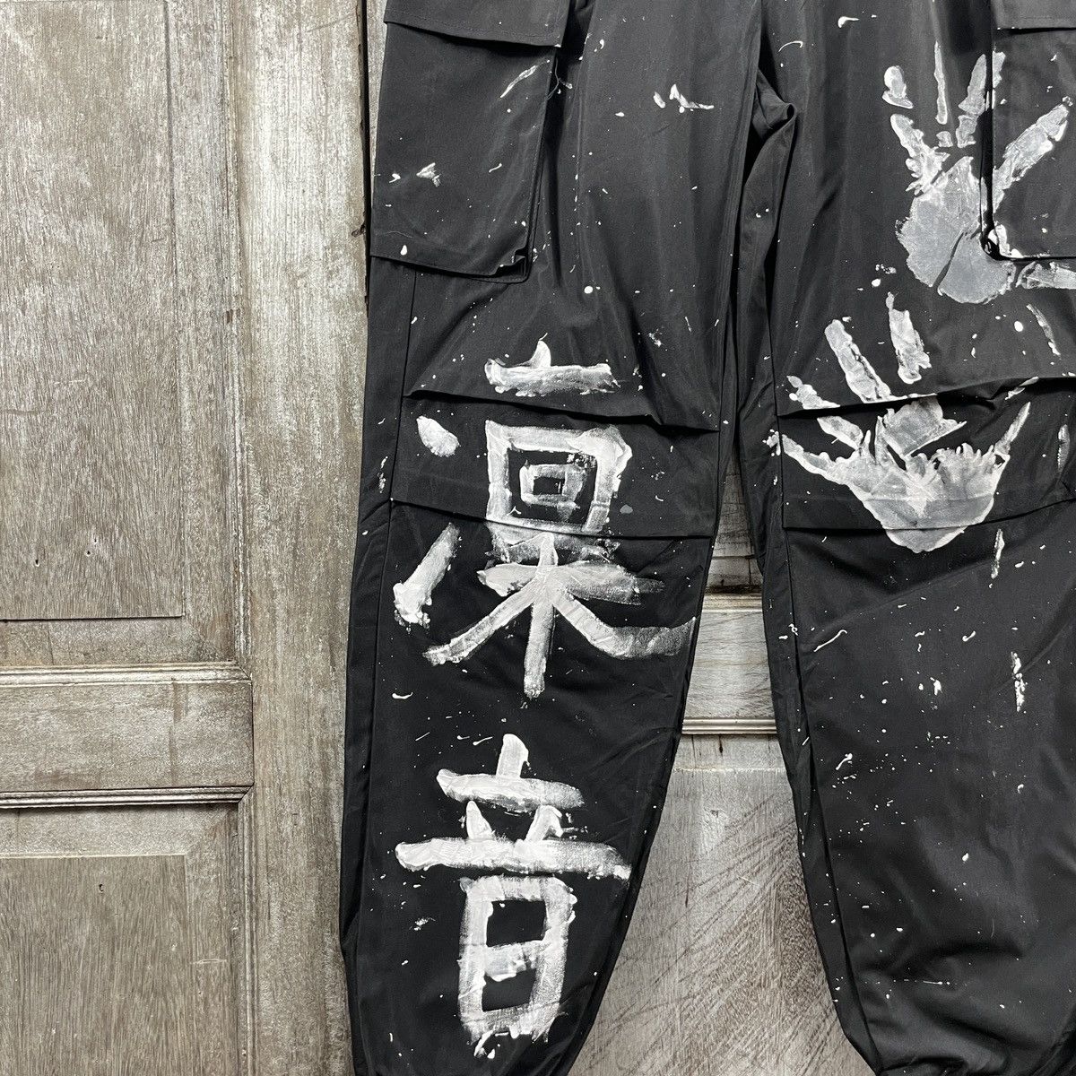 Designer × Shein Shein Custom Cargo Sweatpants Size 28" / US 6 / IT 42 - 3 Thumbnail