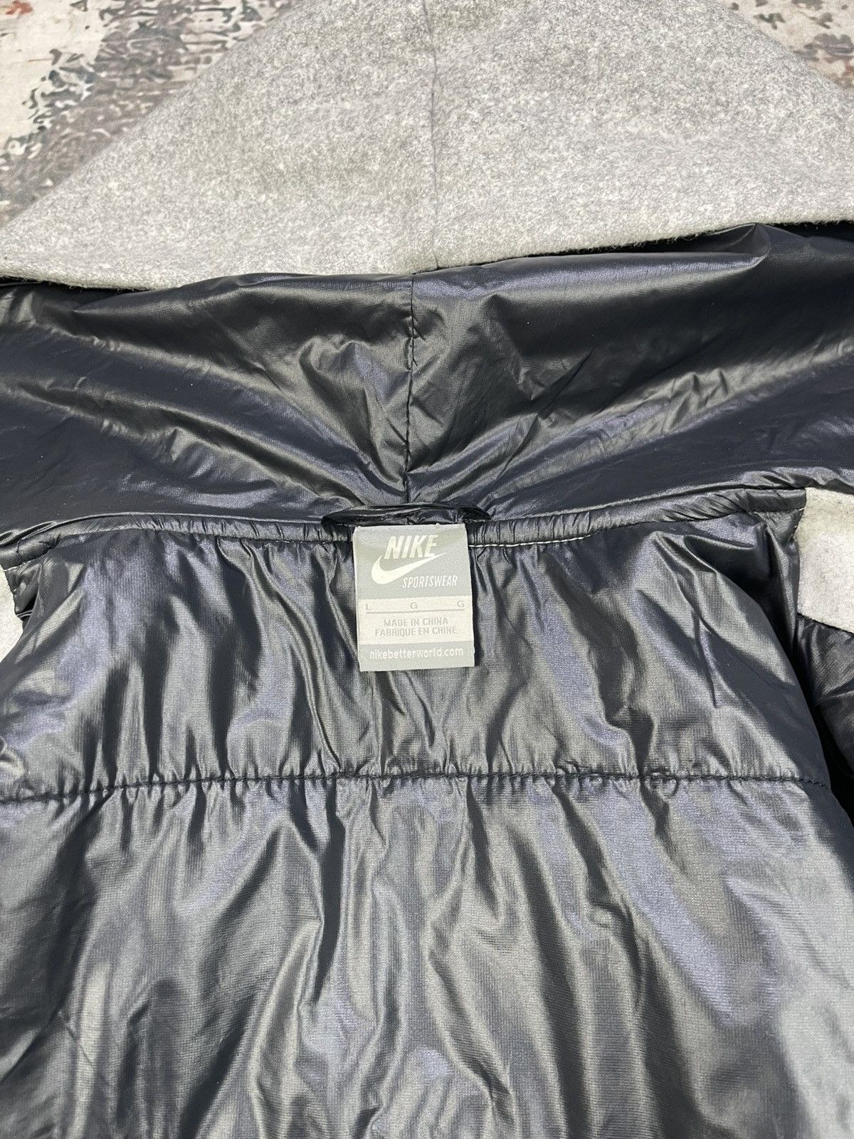 Nike Y2k Nike Tech Destroyer Wool Down Hooded Jacket Size L / US 10 / IT 46 - 12 Thumbnail