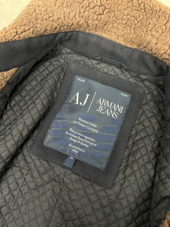 Armani 2000s Armani Navy Wool Peacoat Jacket Size US M / EU 48-50 / 2 - 11 Thumbnail
