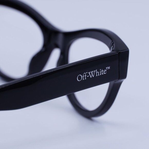 Off-White 🕶️ New Off-White OERJ076 STYLE 76 1000 Eyeglasses - Black Size ONE SIZE - 4 Thumbnail