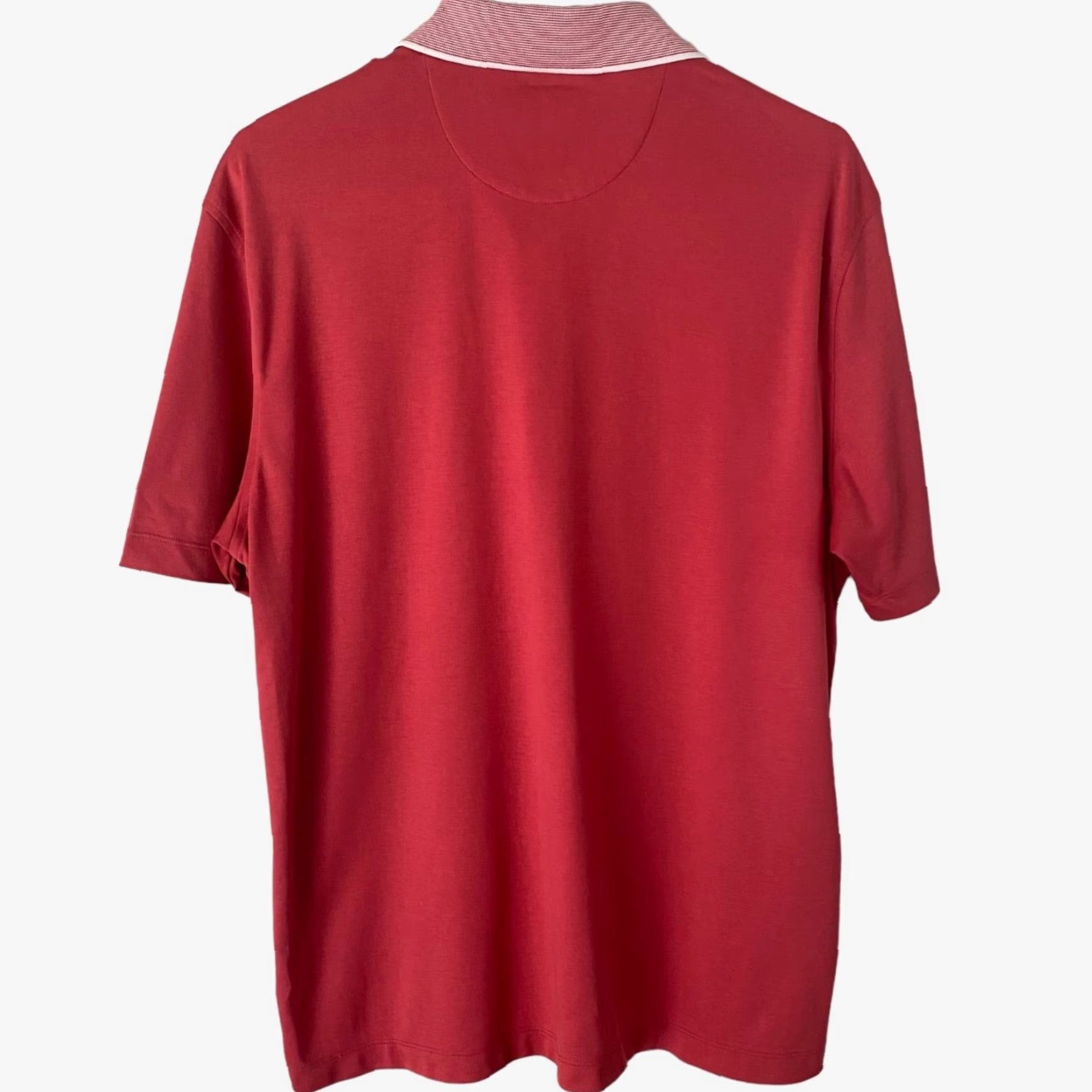 UNTUCKit UNTUCKit Connor Single Pocket Polo Shirt Adult L Red Short-Sleeve Golf Mens Size US L / EU 52-54 / 3 - 3 Thumbnail