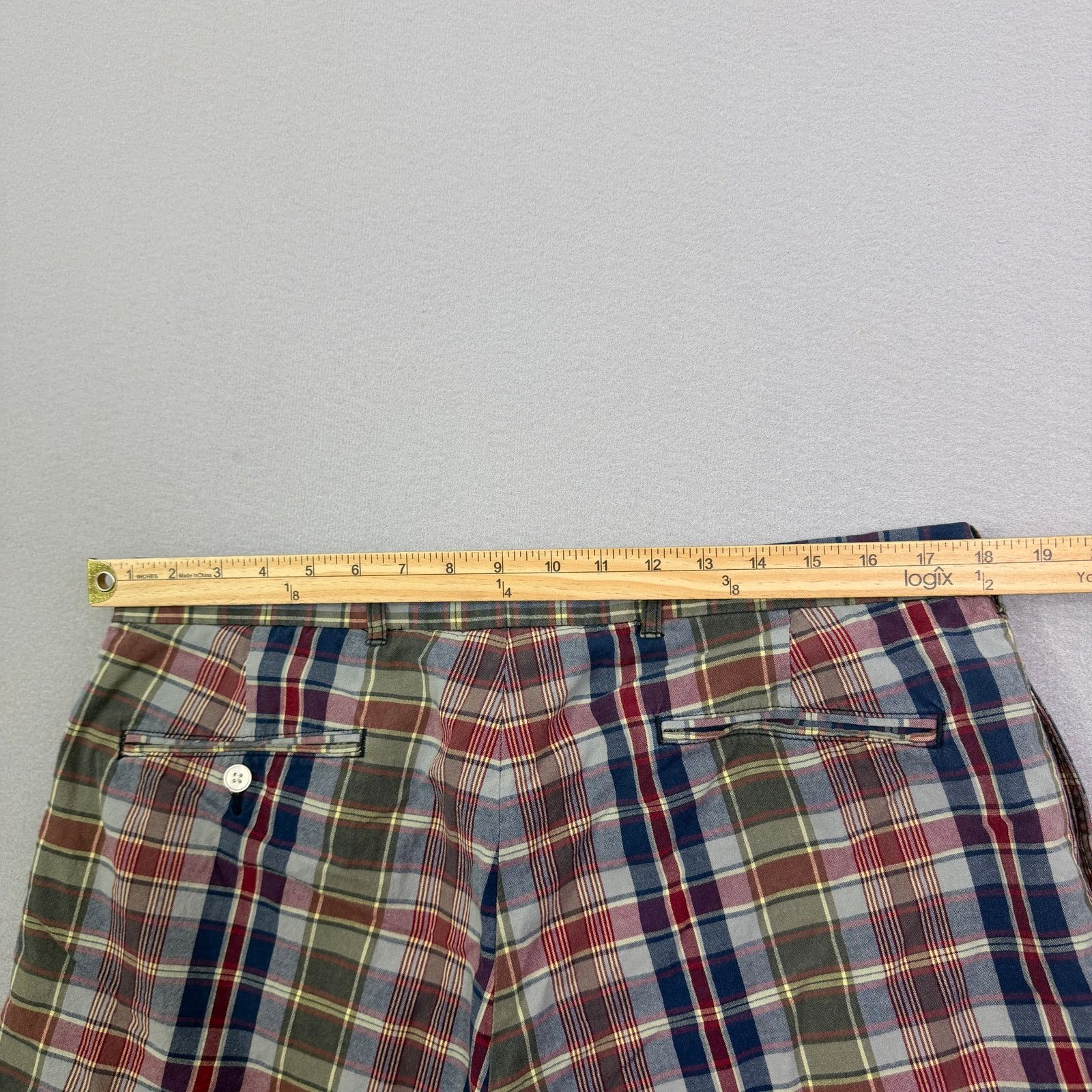 Polo Ralph Lauren Vintage Polo Ralph Lauren Shorts Men's 38 Plaid 11" Inseam Size US 38 / EU 54 - 8 Thumbnail