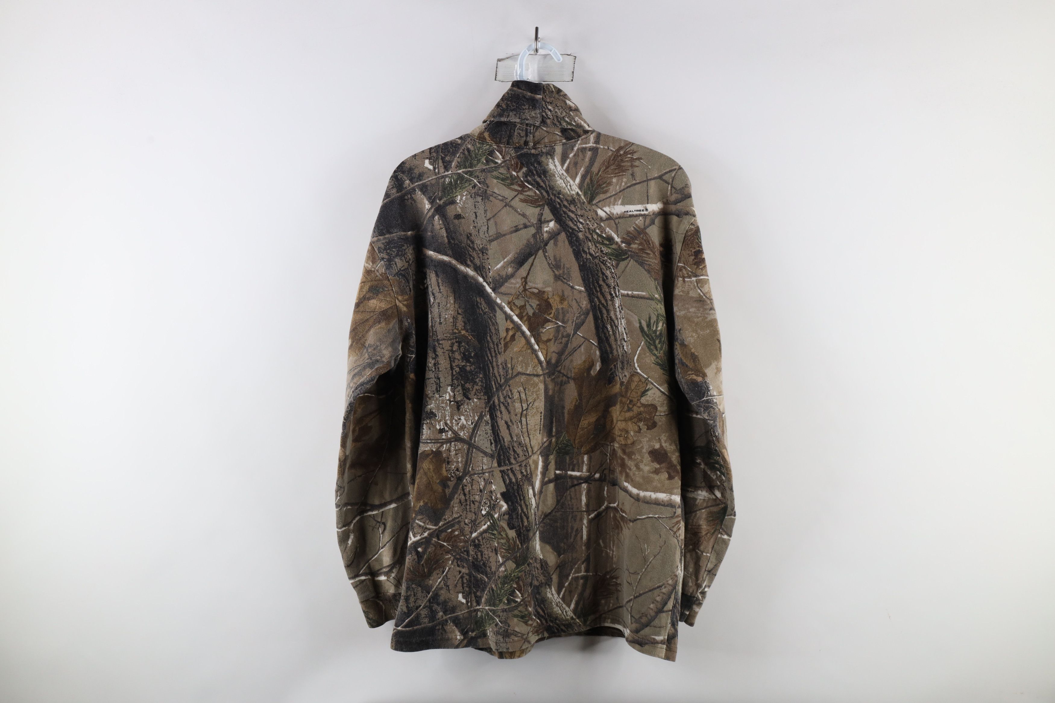 Vintage Vintage Streetwear Realtree Camouflage Turtleneck T-Shirt Size US M / EU 48-50 / 2 - 9 Thumbnail
