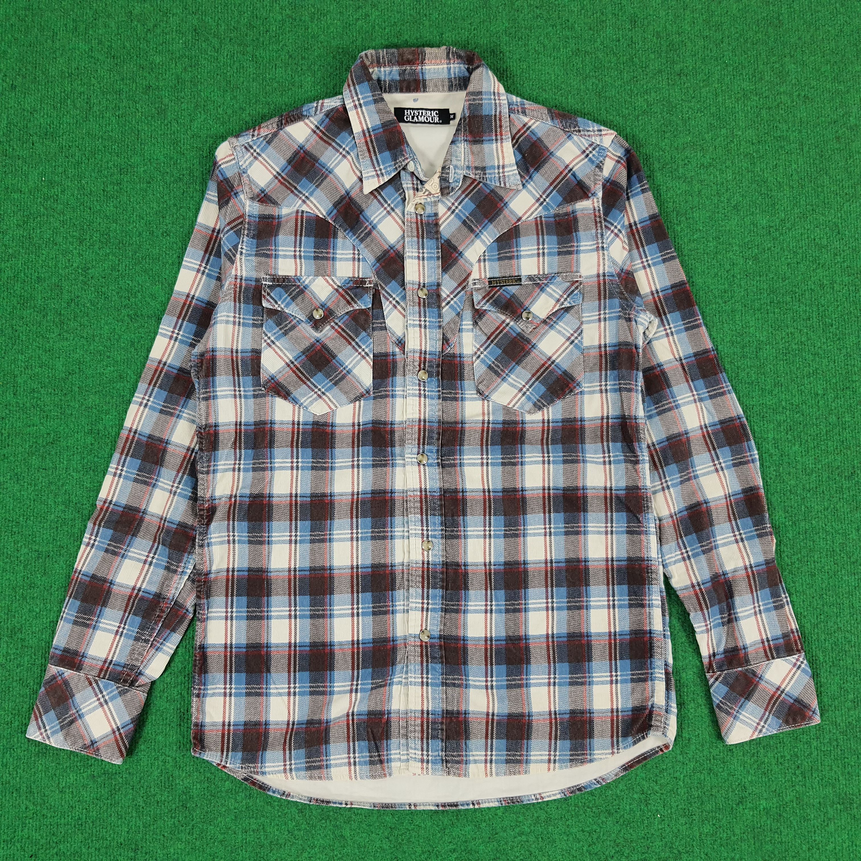 Hysteric Glamour × Japanese Brand Vintage Hysteric Glamour Button Up Custom Logo Shirts Size US M / EU 48-50 / 2 - 3 Thumbnail