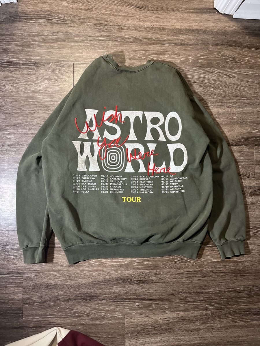 Travis Scott Travis Scott Astroworld Tour Skipping Bear Crewneck Size US XL / EU 56 / 4 - 3 Thumbnail