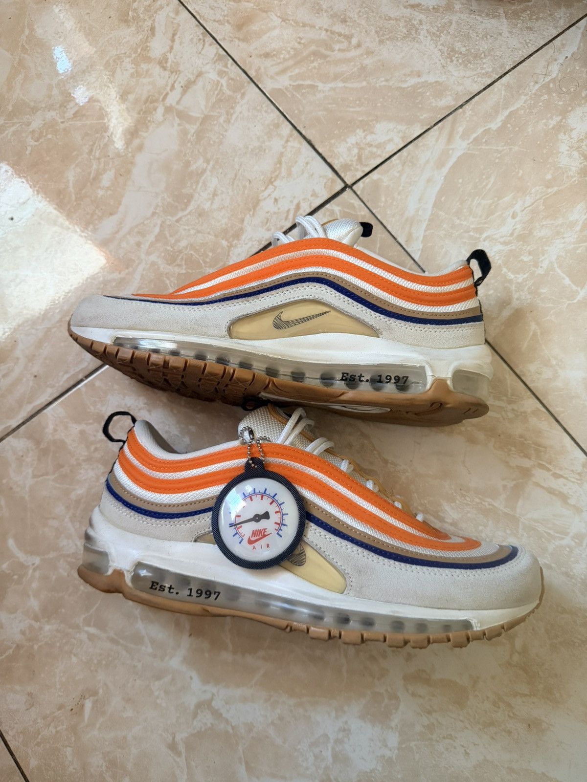 Nike Nike Air Max 97 ‘Orange’ Size US 9 / EU 42 - 2 Thumbnail