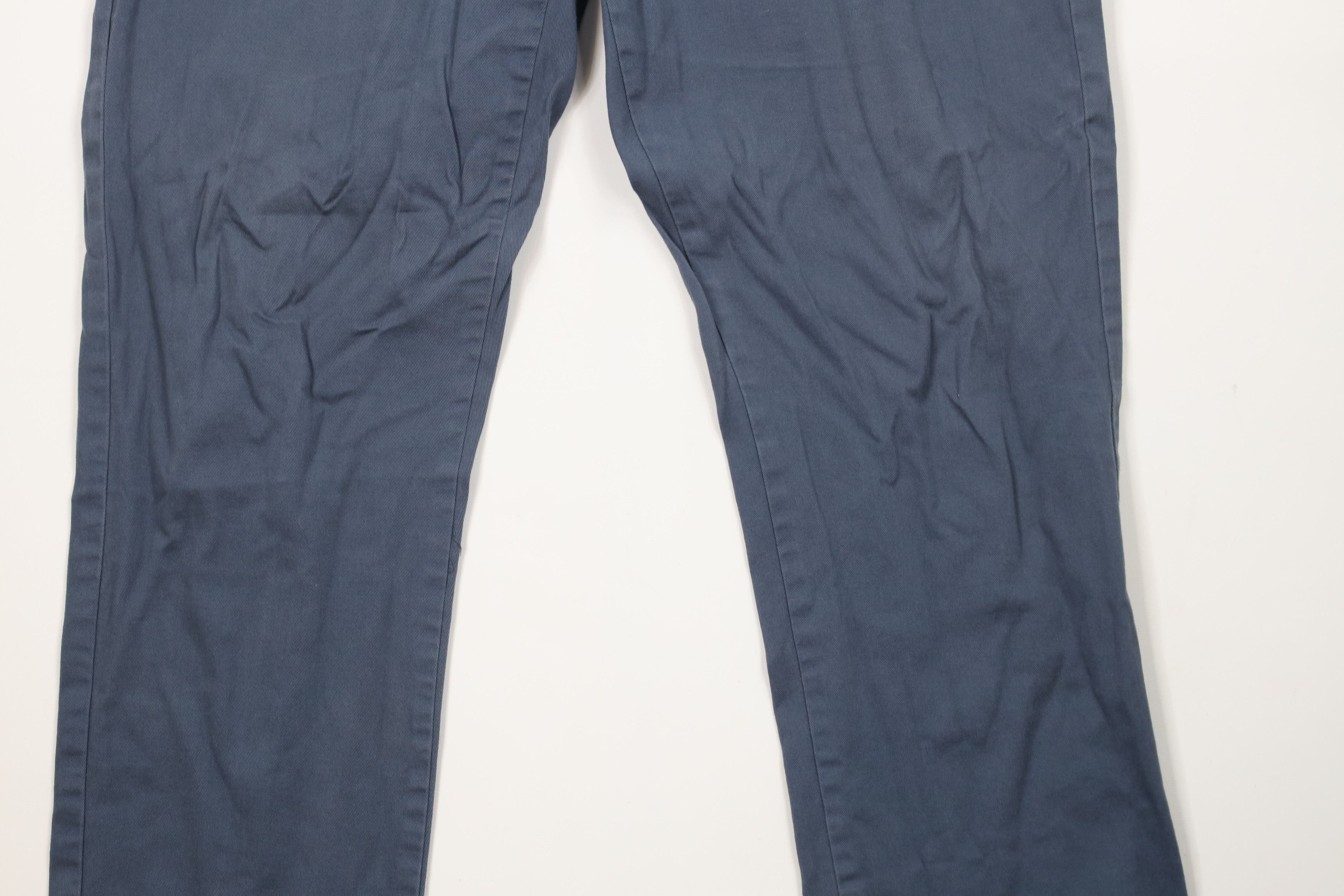 J.Crew × Vintage J Crew Sutton Straight Leg Chino Pants Trousers Blue Cotton Size US 34 / EU 50 - 3 Thumbnail