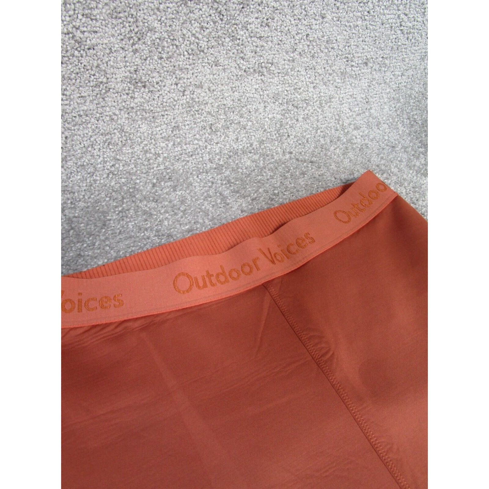 Outdoor Voices Outdoor Voices Womens Medium Dark Coral Leggings Size 32" / US 10 / IT 46 - 2 Thumbnail