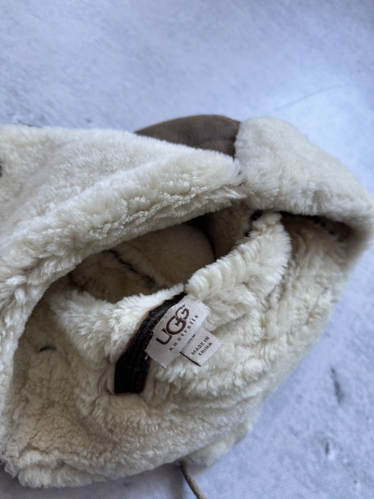 Ugg × Vintage 🔥LEATHER VINTAGE Y2K STYLE UGG ushanka hype hat Size ONE SIZE - 8 Thumbnail