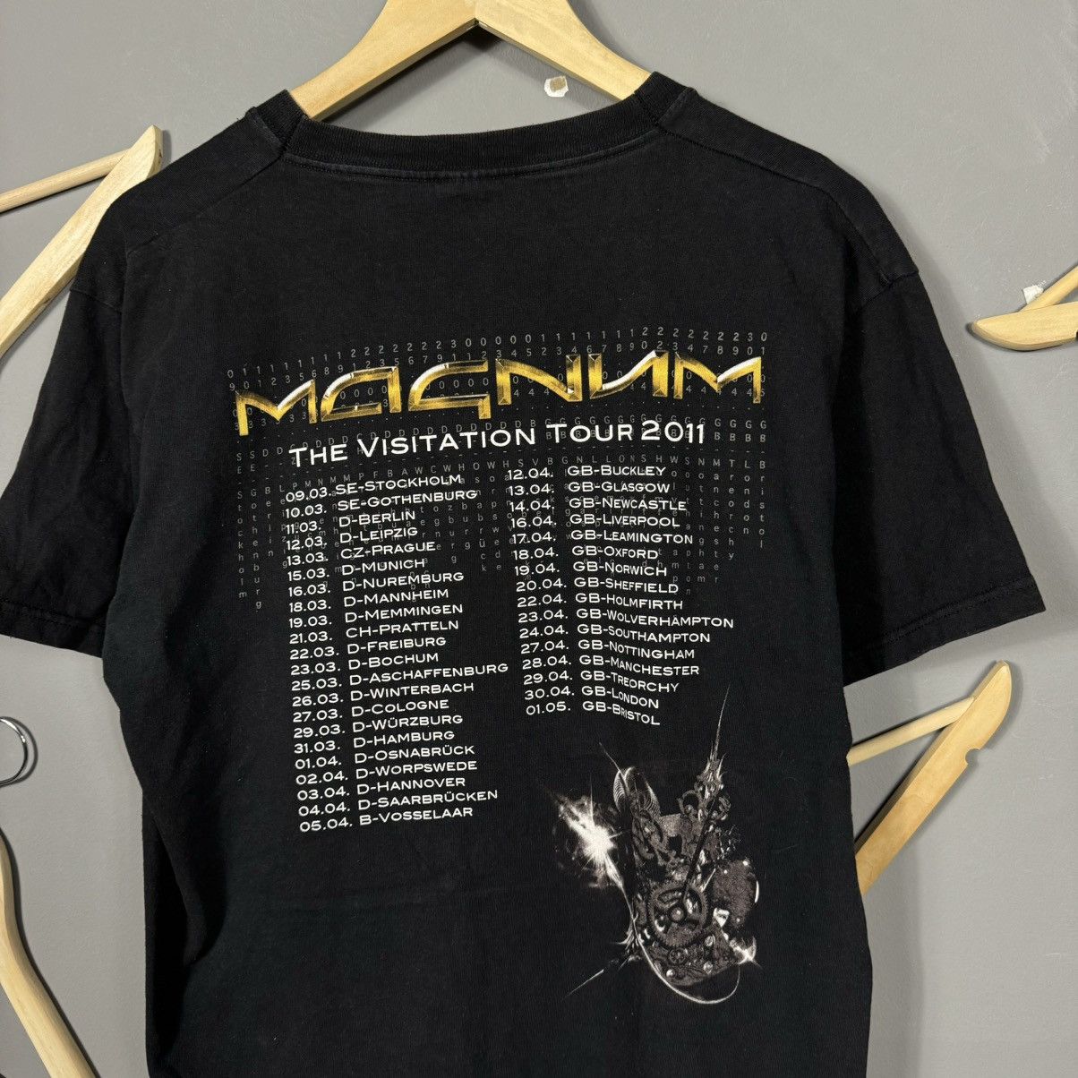 Band Tees Magnum The Visitation Tour Rare Band T-shirt Size US L / EU 52-54 / 3 - 6 Thumbnail