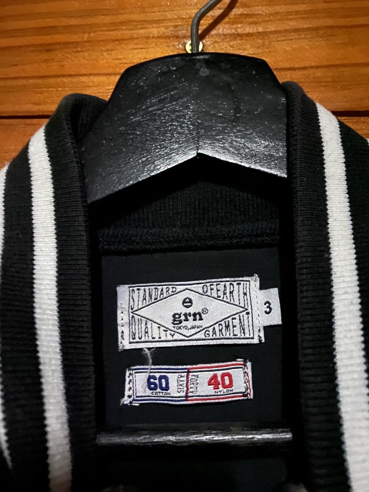 GRN grn Tokyo Japan Varsity Coach Jacket | 2000s Streetwear Size US L / EU 52-54 / 3 - 6 Thumbnail