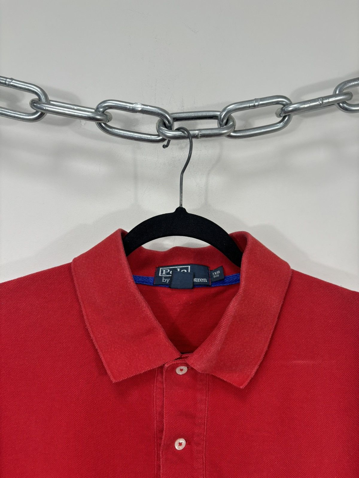 Vintage Polo Ralph Lauren Y2K Big USA Logo Hype Polo Shirt