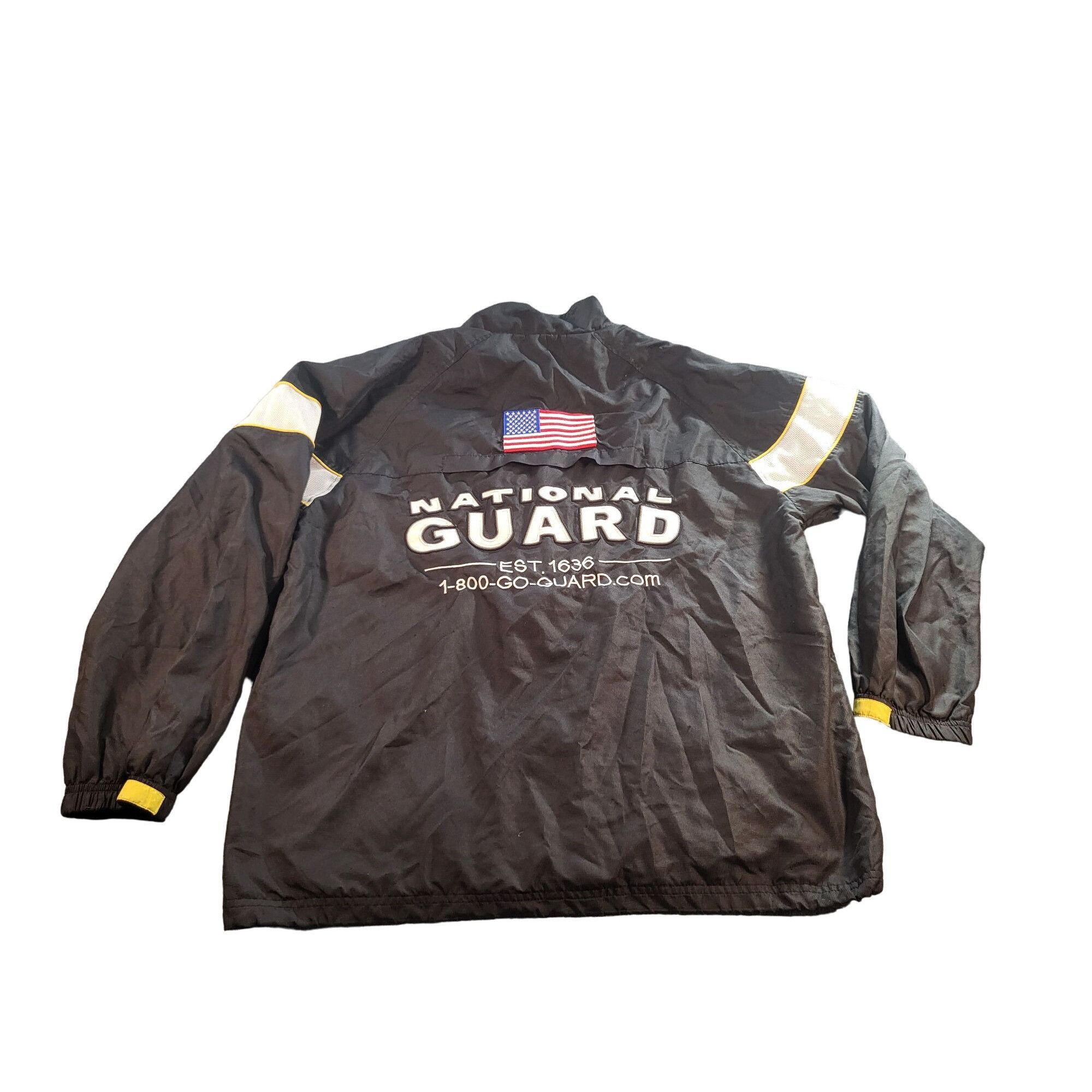 Vintage Vintage National Guard Windbreaker Jacket Men Sz L Full Zip Size US L / EU 52-54 / 3 - 7 Thumbnail