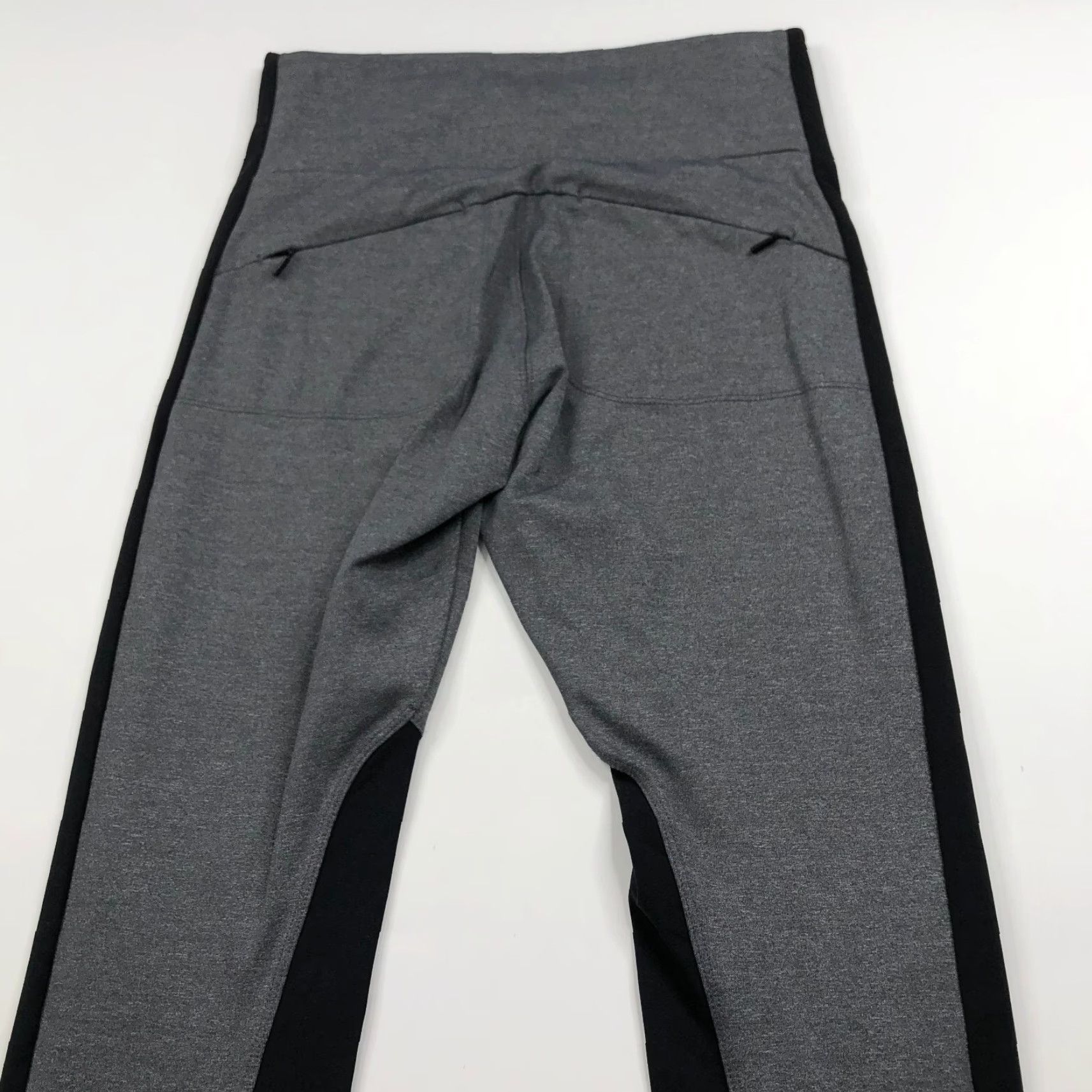 Athleta Athleta Essex Hybrid Tight ST TALL Gray MINT 353670 Sports Athleisure Pants 27W 31L Girls Womens Boys Mens Size 27" / US 4 / IT 40 - 2 Thumbnail