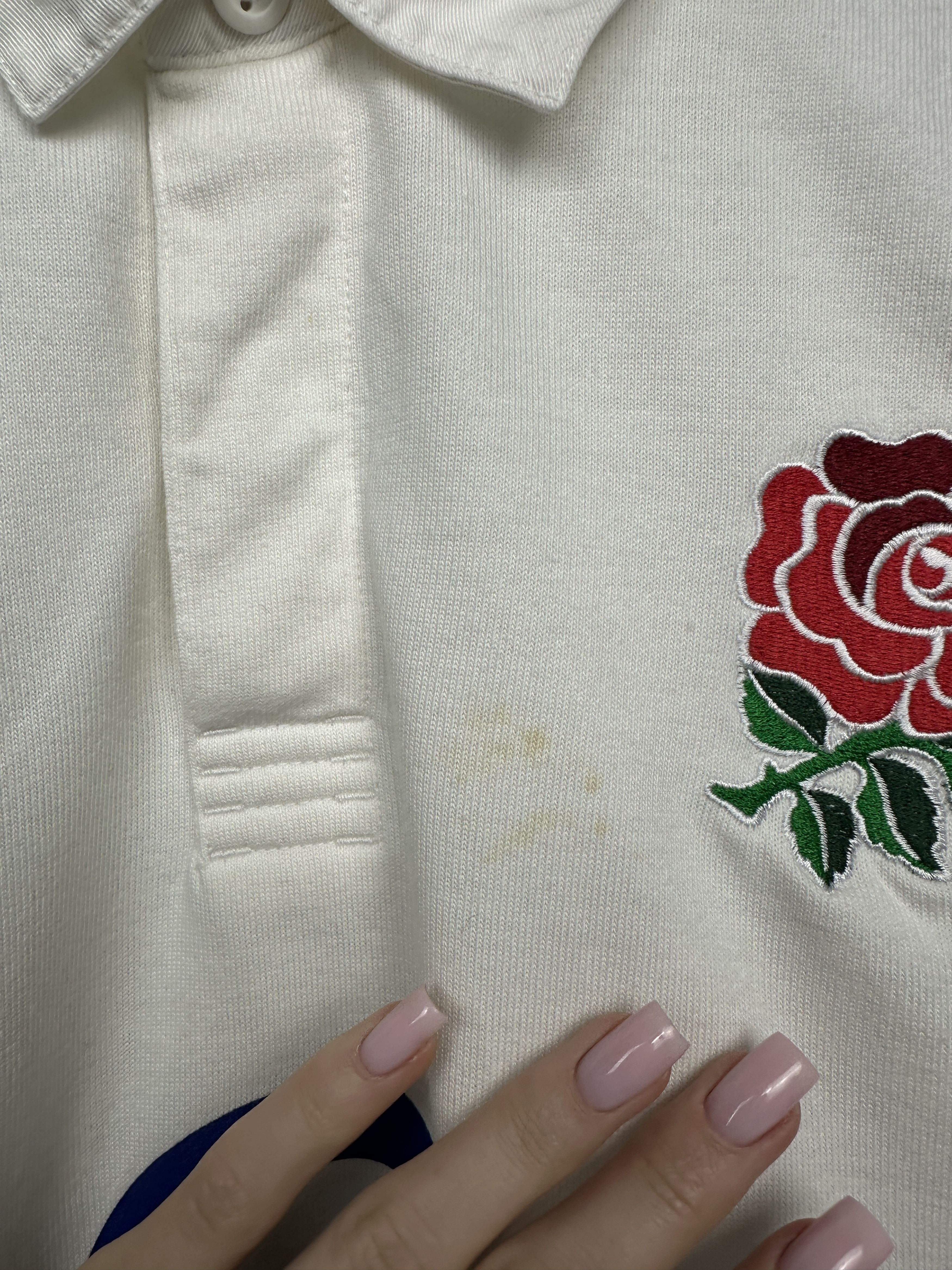Nike Nike O2 Vintage Rugby Long Sleeve Polo Shirt Y2K Swoosh Size US L / EU 52-54 / 3 - 4 Thumbnail