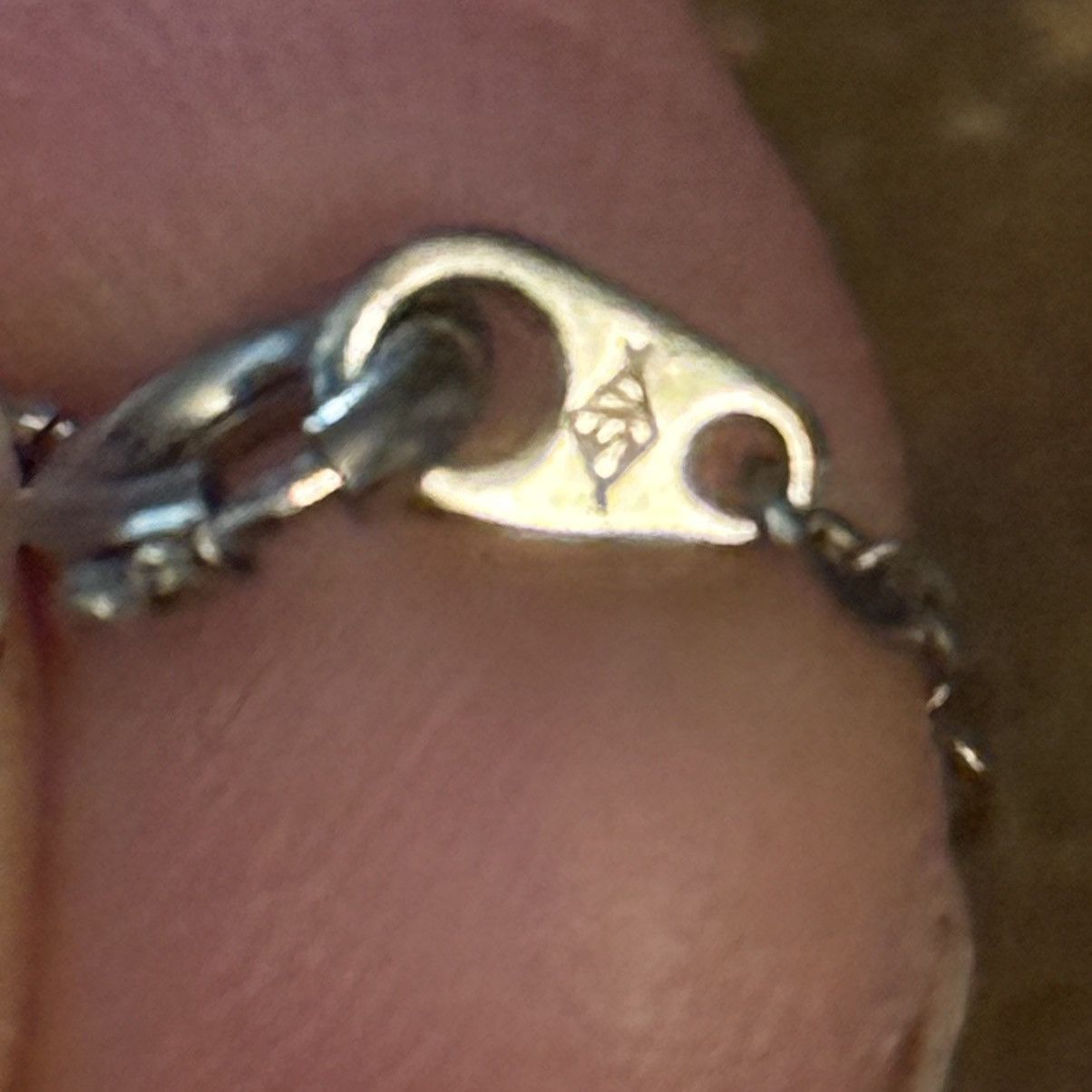 Vintage Vintage silver tone pewter French horn pendant necklace Size ONE SIZE - 3 Thumbnail