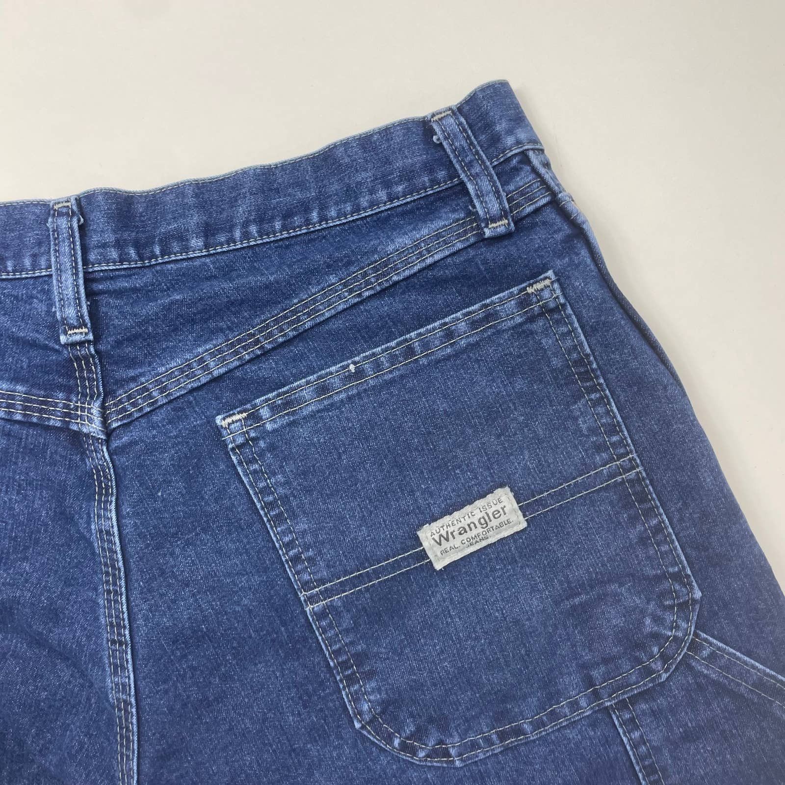 Vintage Vintage Workwear Painters Dungaree Carpenter Denim Pants Size US 29 - 4 Thumbnail