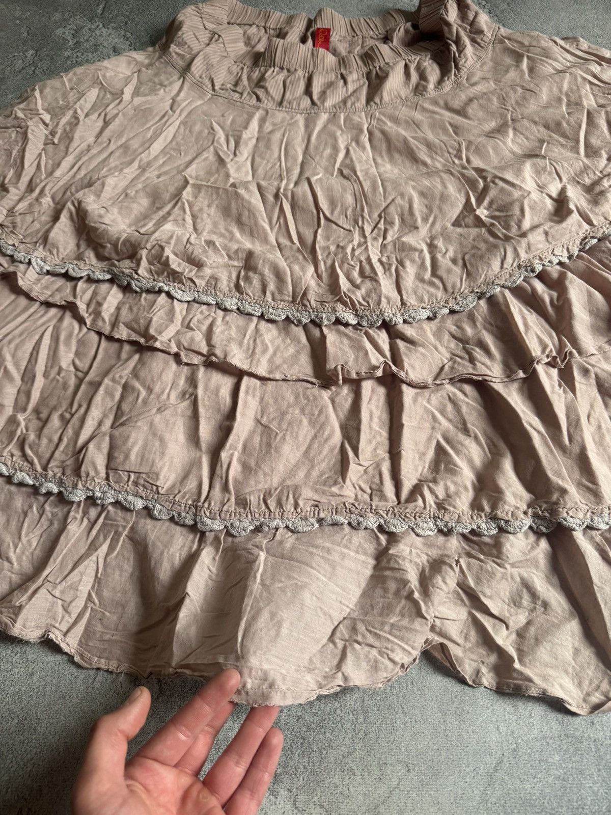 Designer Ewa i Walla M Avantgarde relaxed oversized bohemia skirt 00s Size 27" / US 4 / IT 40 - 11 Thumbnail