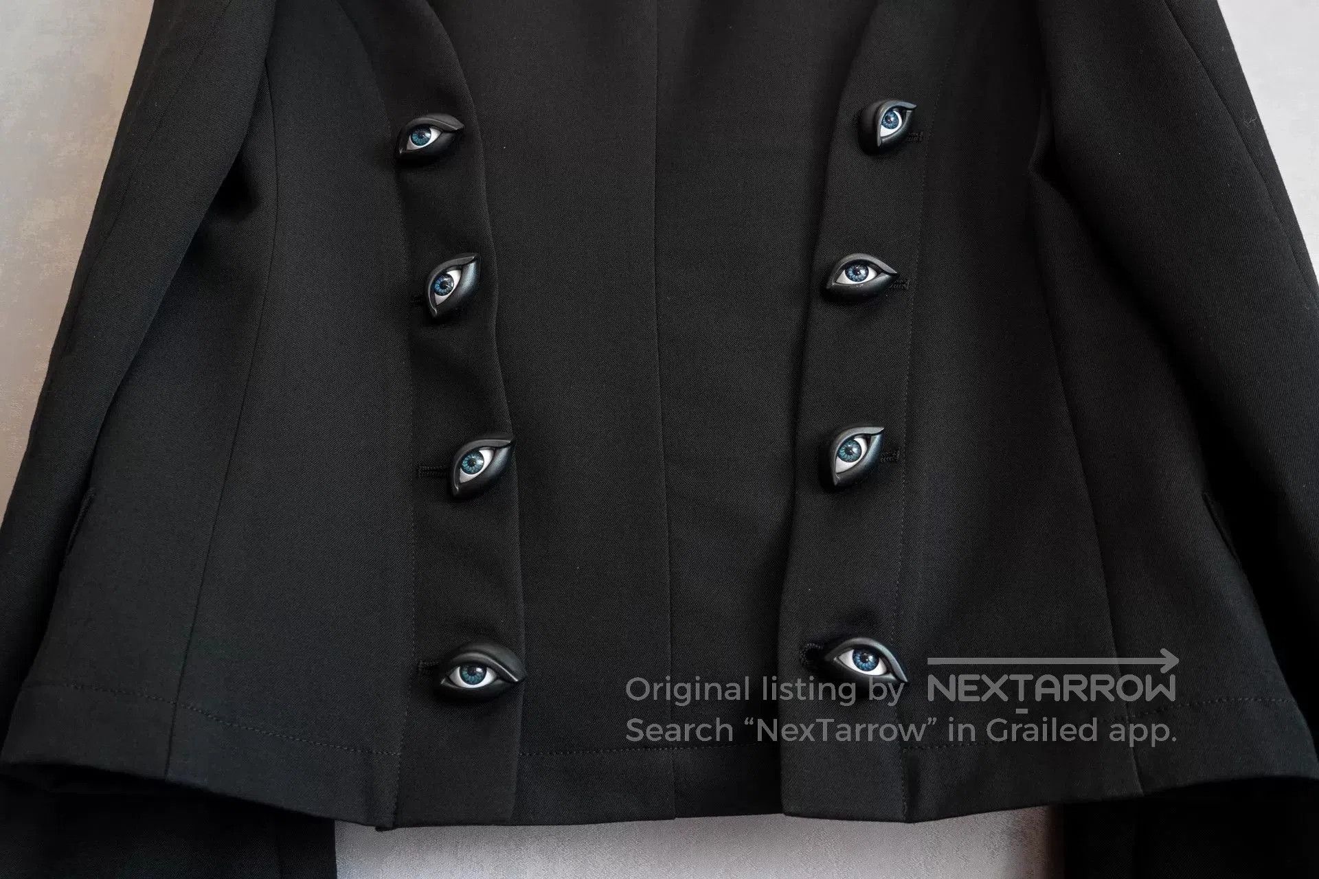 Yohji Yamamoto yohji yamamoto eye button jacket. Size US M / EU 48-50 / 2 - 4 Thumbnail