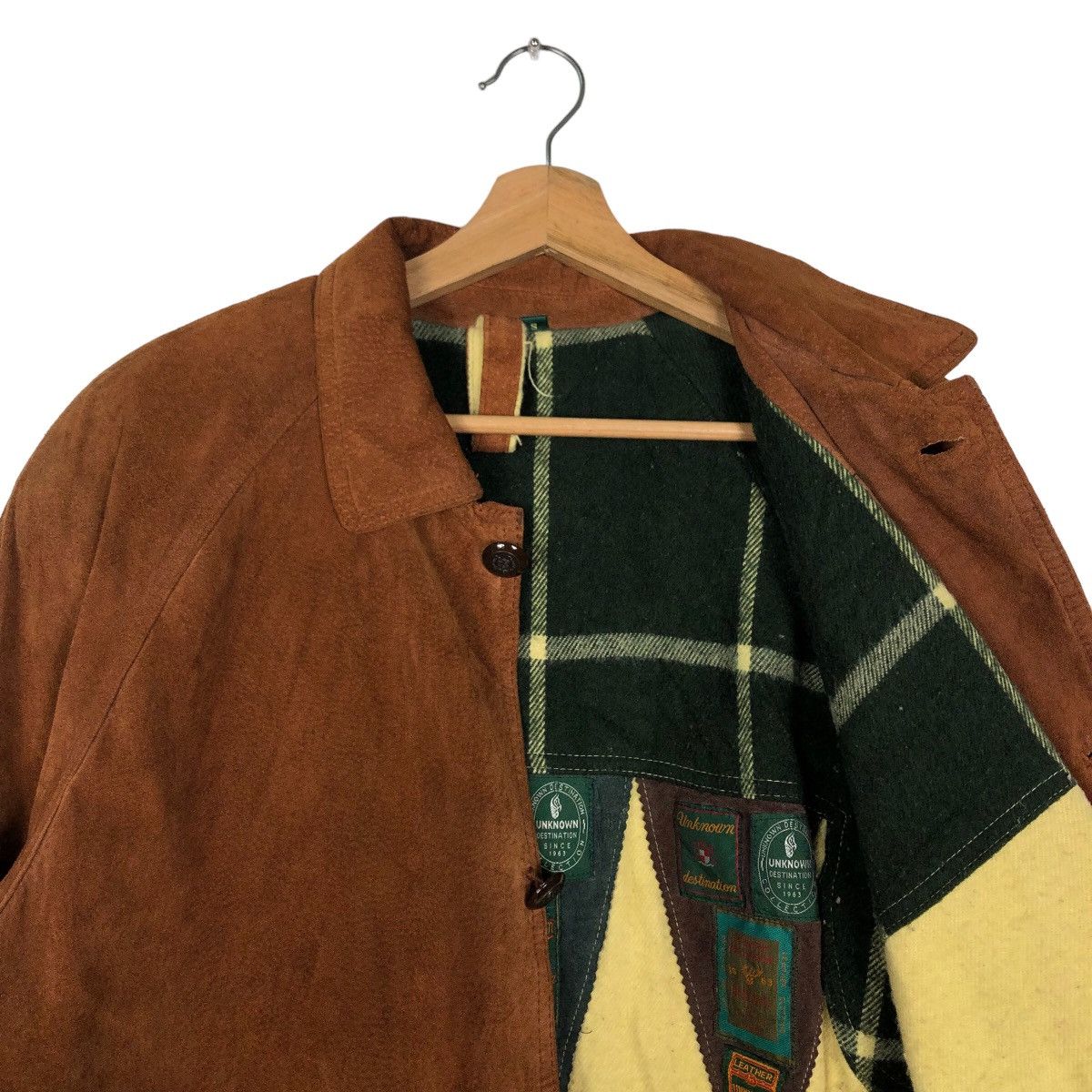 Genuine Leather 🔥Vintage Genuine Leather Jacket Unknown Destination Japan Size US S / EU 44-46 / 1 - 9 Thumbnail