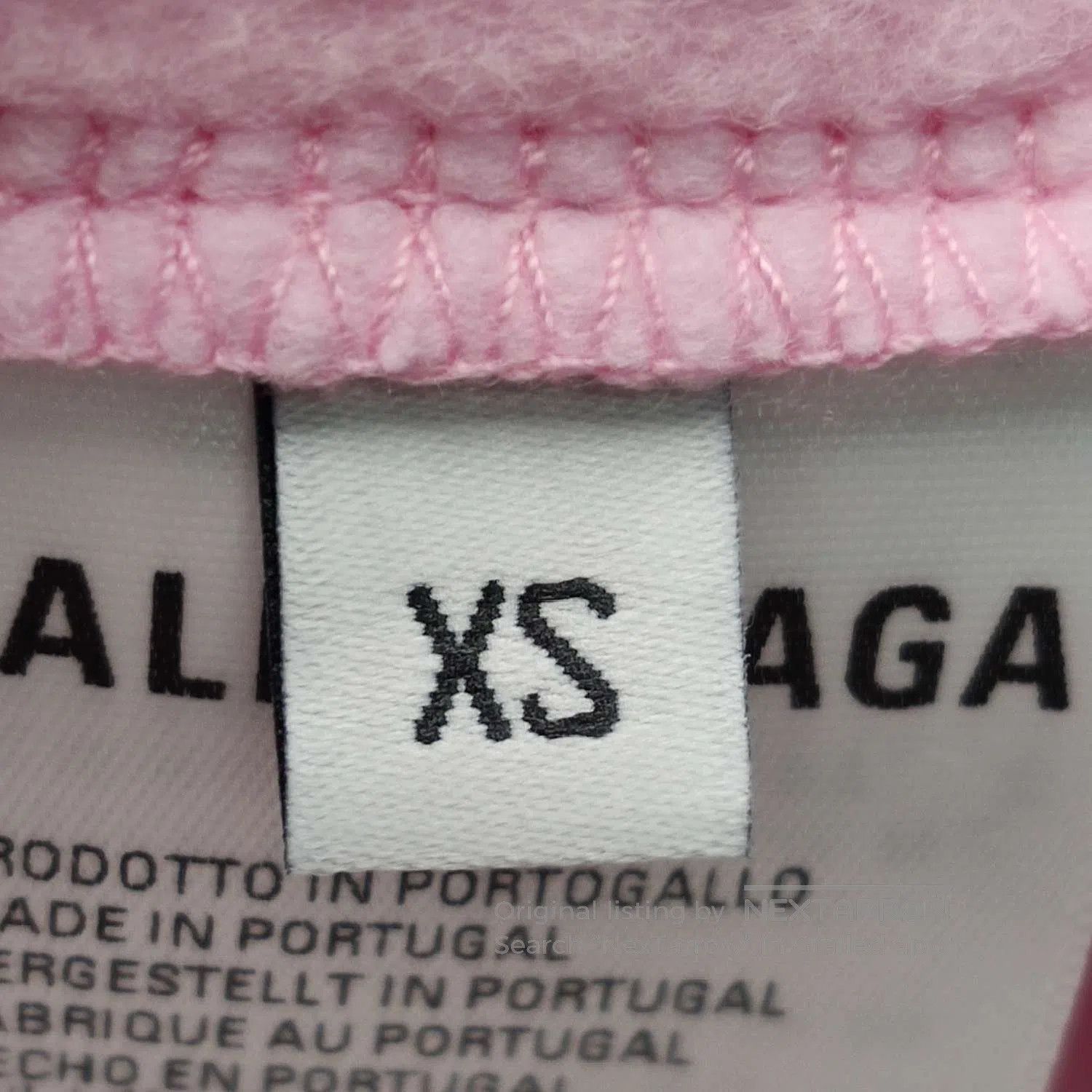 Balenciaga Balenciaga XS Pink Logo Hoodie. Size XS / US 0-2 / IT 36-38 - 4 Thumbnail