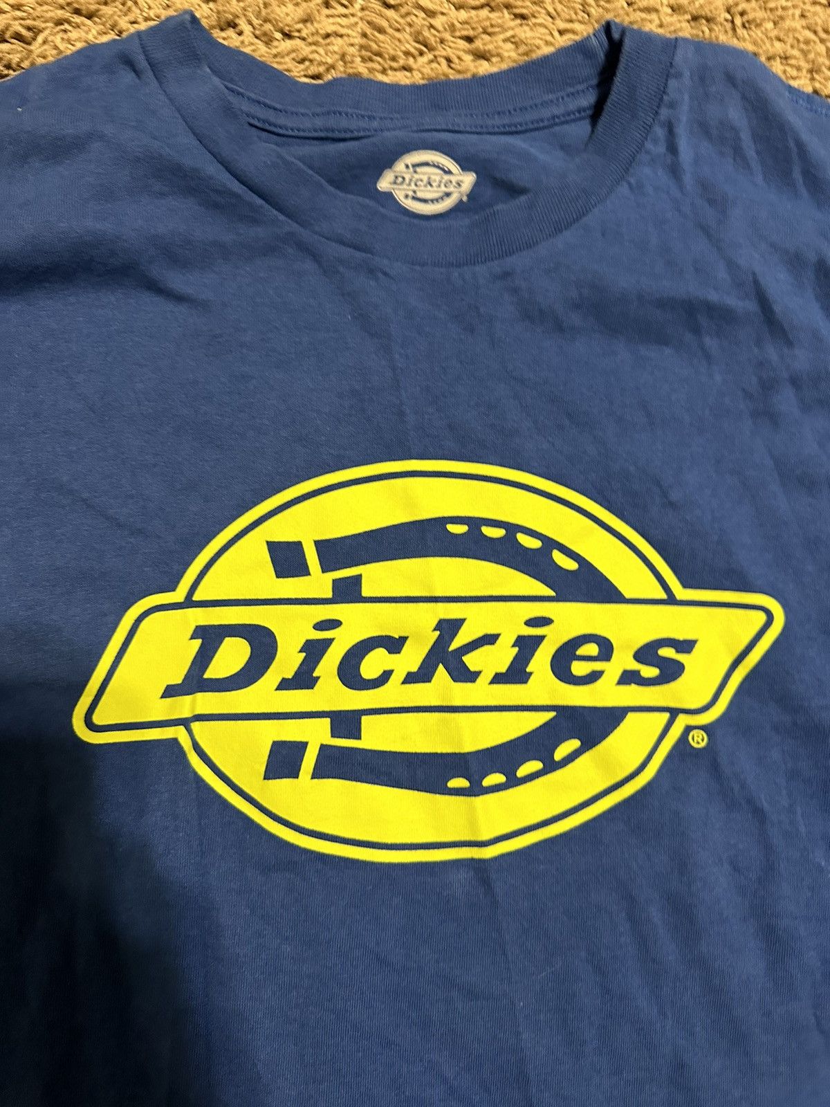 Dickies × Vintage Vintage Dickies “lime green & blue” shirt 00s size small Size US S / EU 44-46 / 1 - 3 Thumbnail