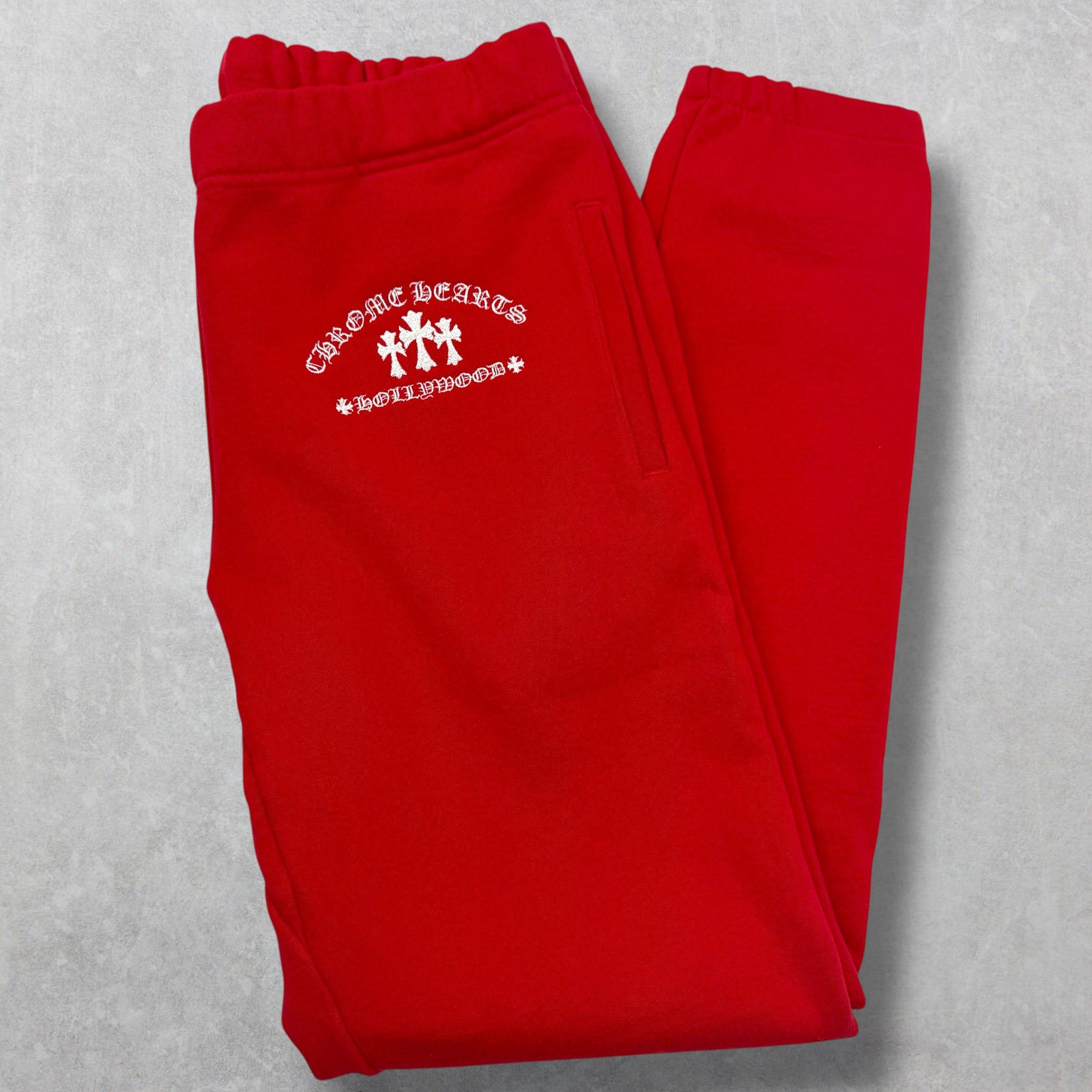 Chrome Hearts Chrome Hearts Triple Cross Embroidered Sweats L Size US 30 / EU 46 - 1 Thumbnail