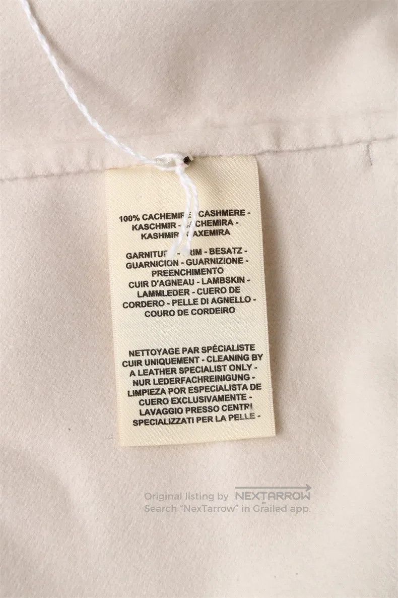Hermes Hermes Reversible Thin Cashmere Vest Coat Size XS / US 0-2 / IT 36-38 - 6 Thumbnail