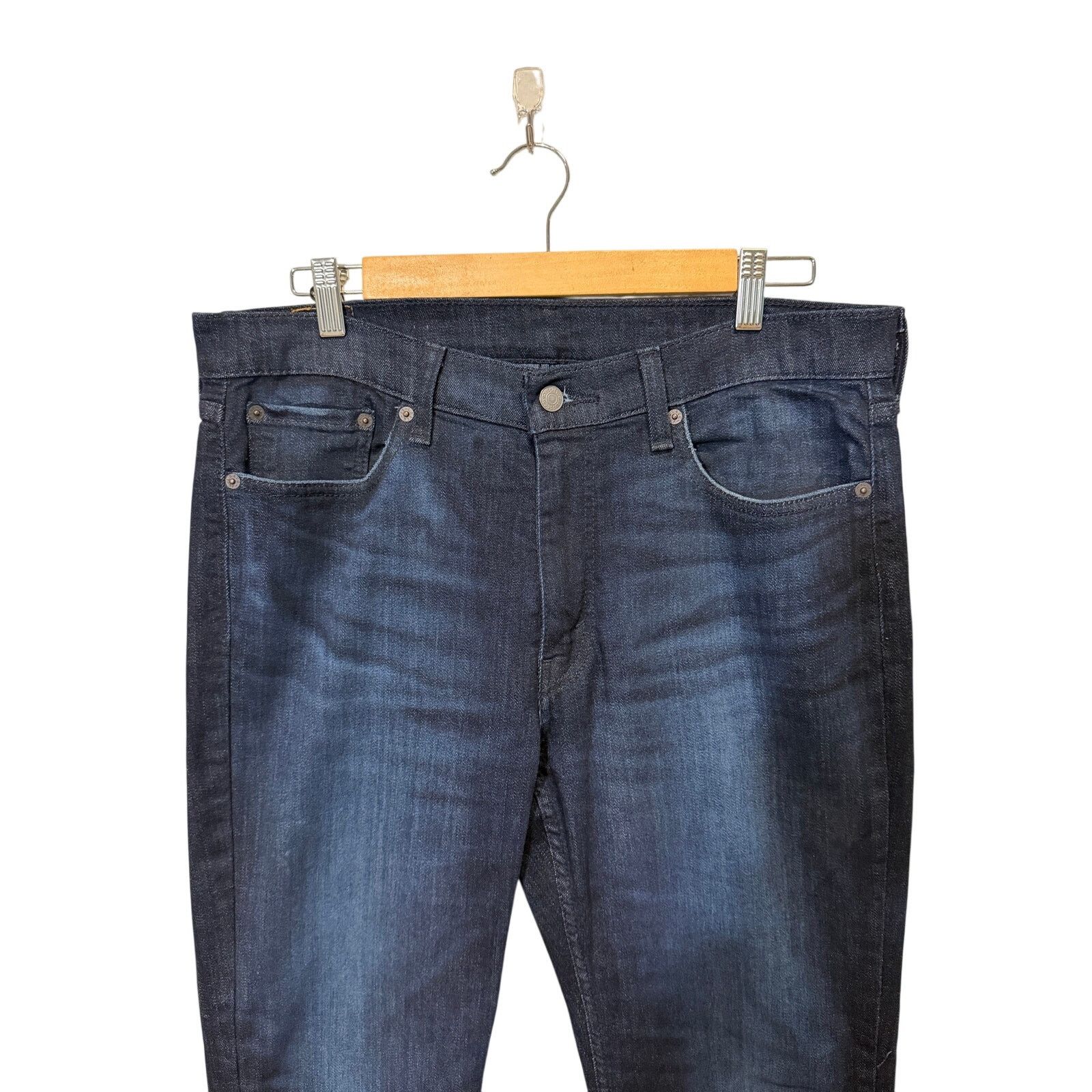 Levi's Levi’s 514 Straight Fit Jeans Men’s 33x30 Dark Wash Size US 33 - 5 Thumbnail