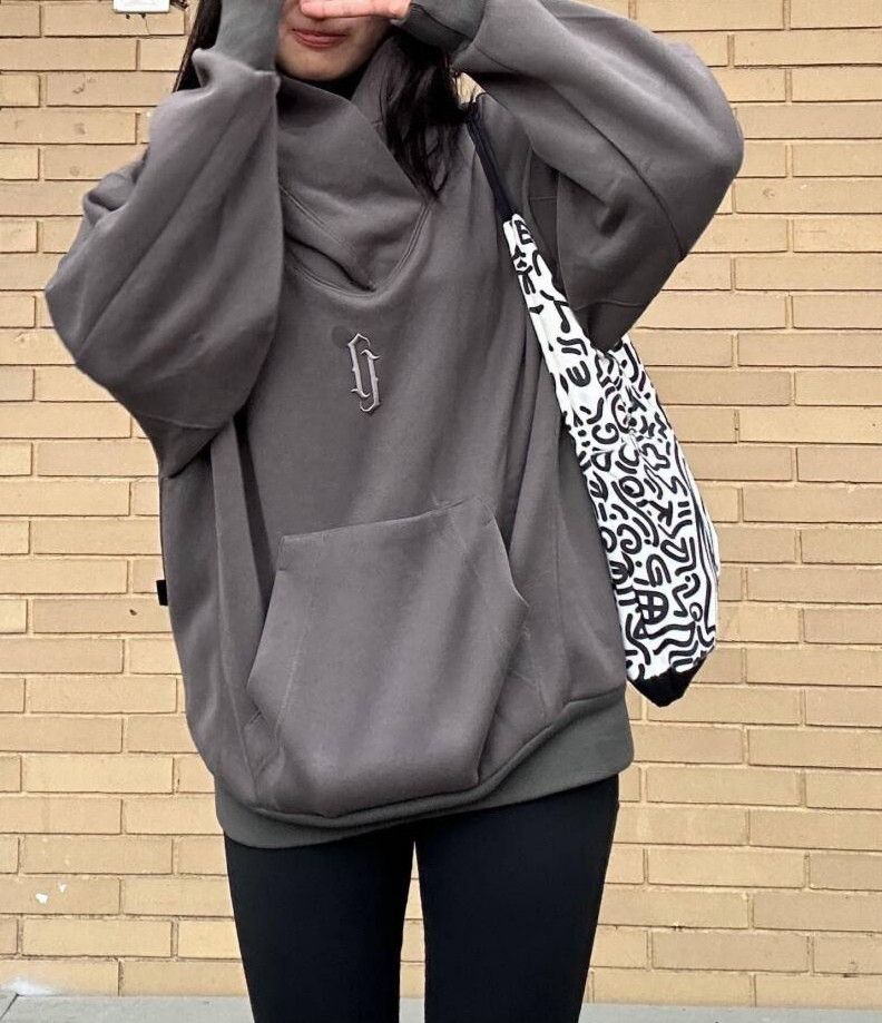 Japanese Brand × Vintage Embroidery Turtleneck Hip Hop Hoodie Style Size XXL / US 16-18 / IT 52-54 - 5 Thumbnail
