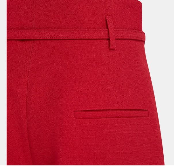 Dior o1w1db10924 Wool And Silk Pant in Red Size 36" / US 14 / IT 50 - 3 Thumbnail