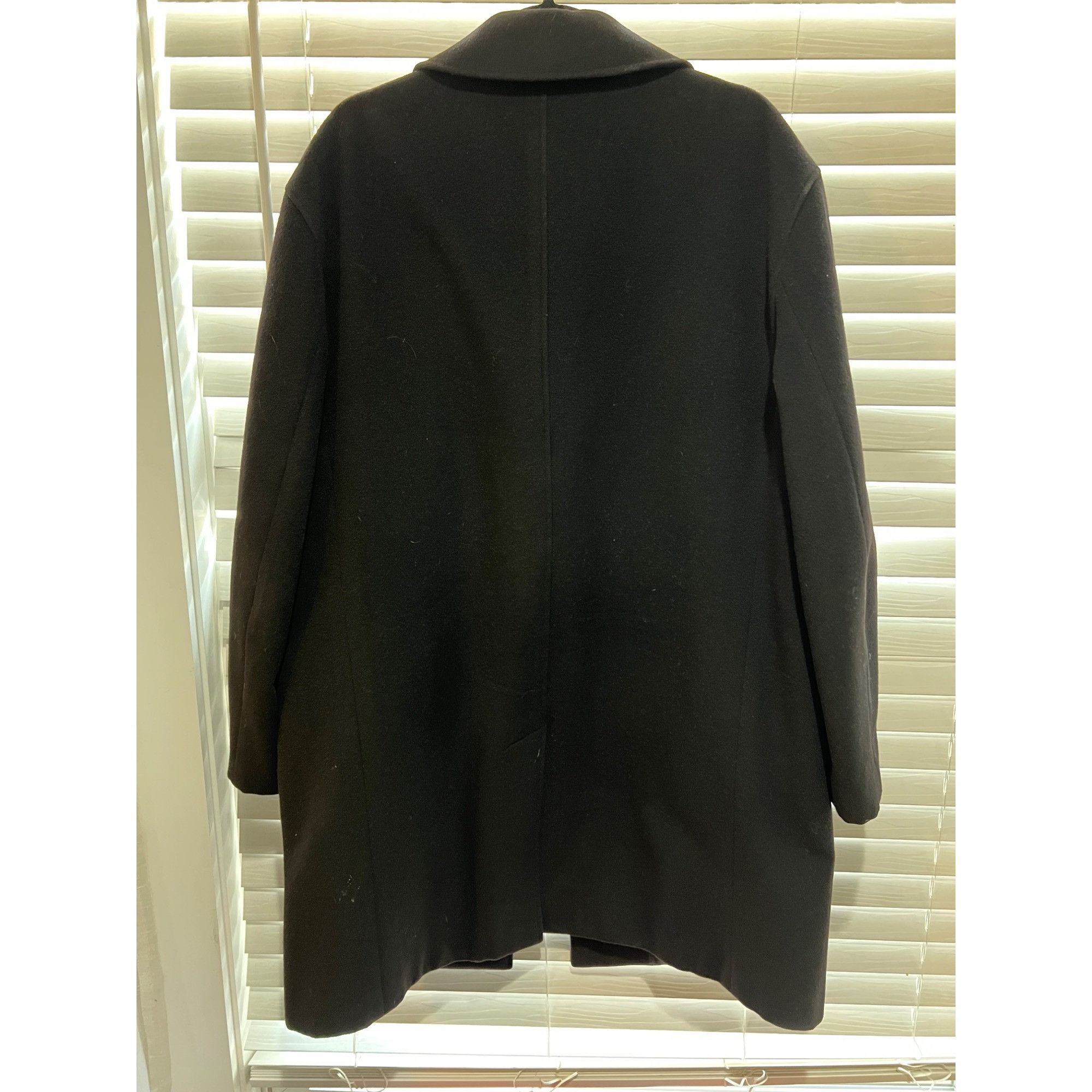 Brooks Brothers Brooks Brothers 346 Black Wool and cashmere Overcoat - Size Size US M / EU 48-50 / 2 - 4 Thumbnail