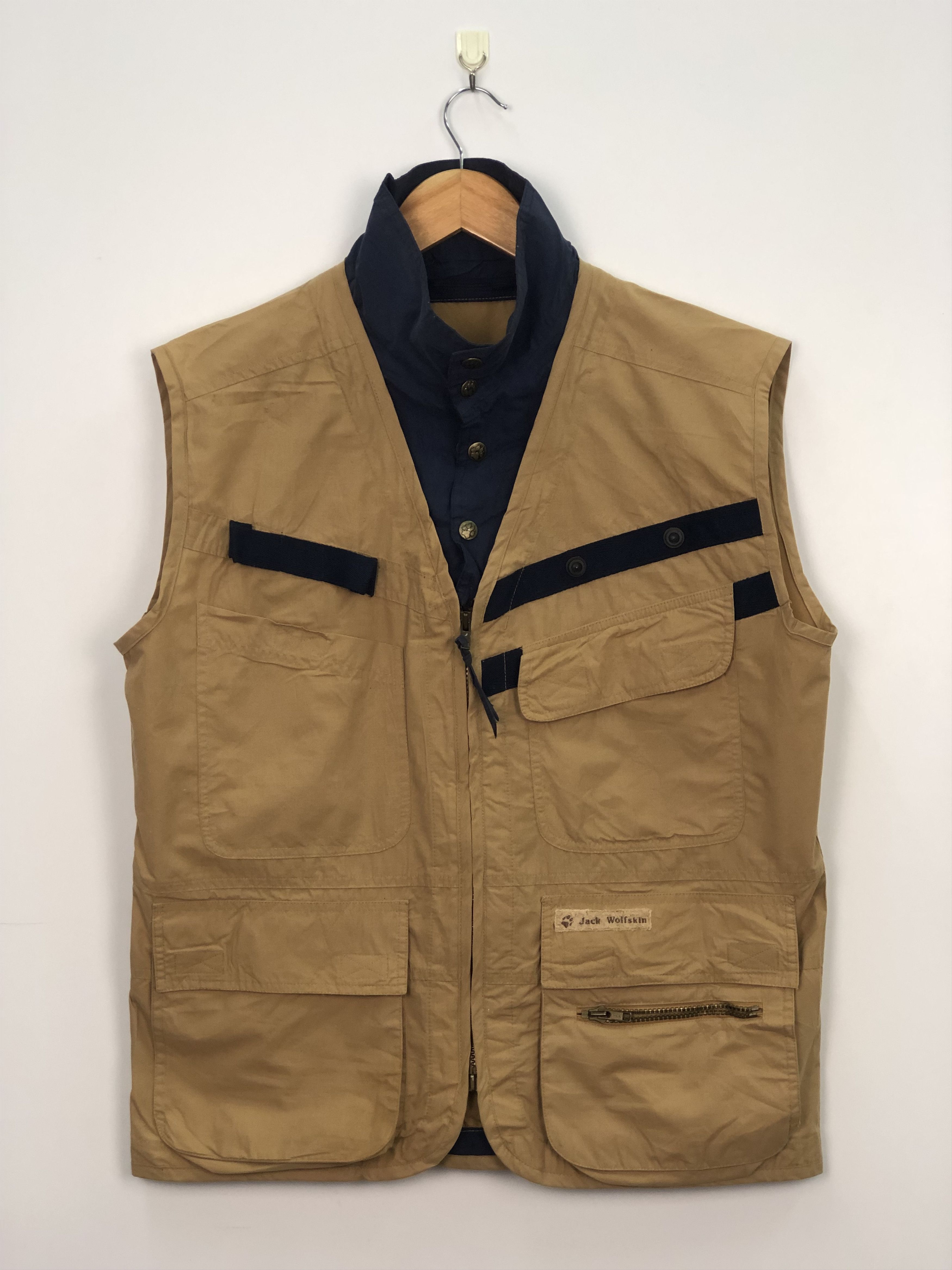 Jack Wolfskin Vintage Vest Jack Wolfskin J0181 Size 40S - 1 Thumbnail