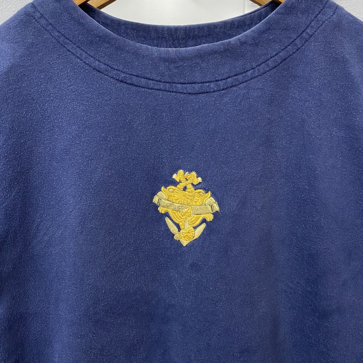Hermes Vintage 80s HERMES PARIS Embroidery Logo Pullover Sweatshirt Size US M / EU 48-50 / 2 - 2 Thumbnail
