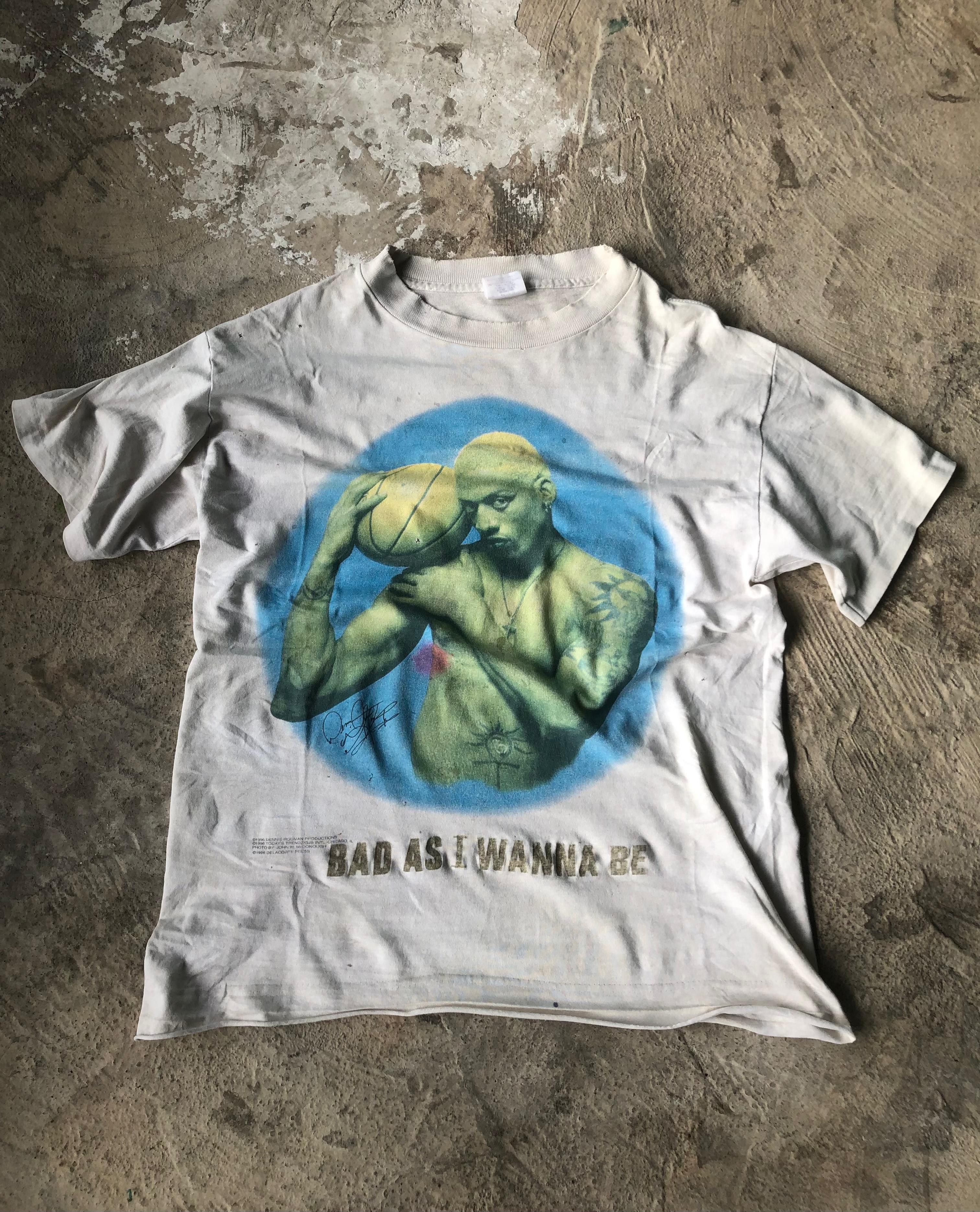 NBA × Vintage 1996 Dennis Rodman Tee Size US M / EU 48-50 / 2 - 1 Thumbnail