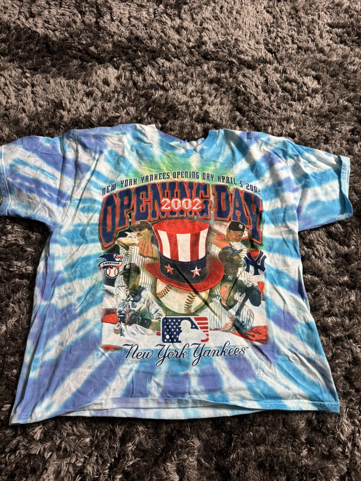 New York Yankees × Vintage 2002 NY Yankees Opening Day shirt Size US XL / EU 56 / 4 - 1 Thumbnail