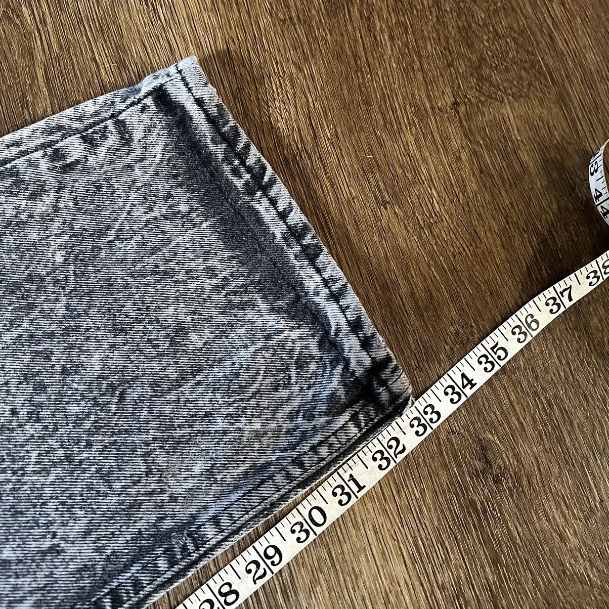 Levi's × Vintage Black Acid wash Vintage Levi's Size US 34 / EU 50 - 5 Thumbnail
