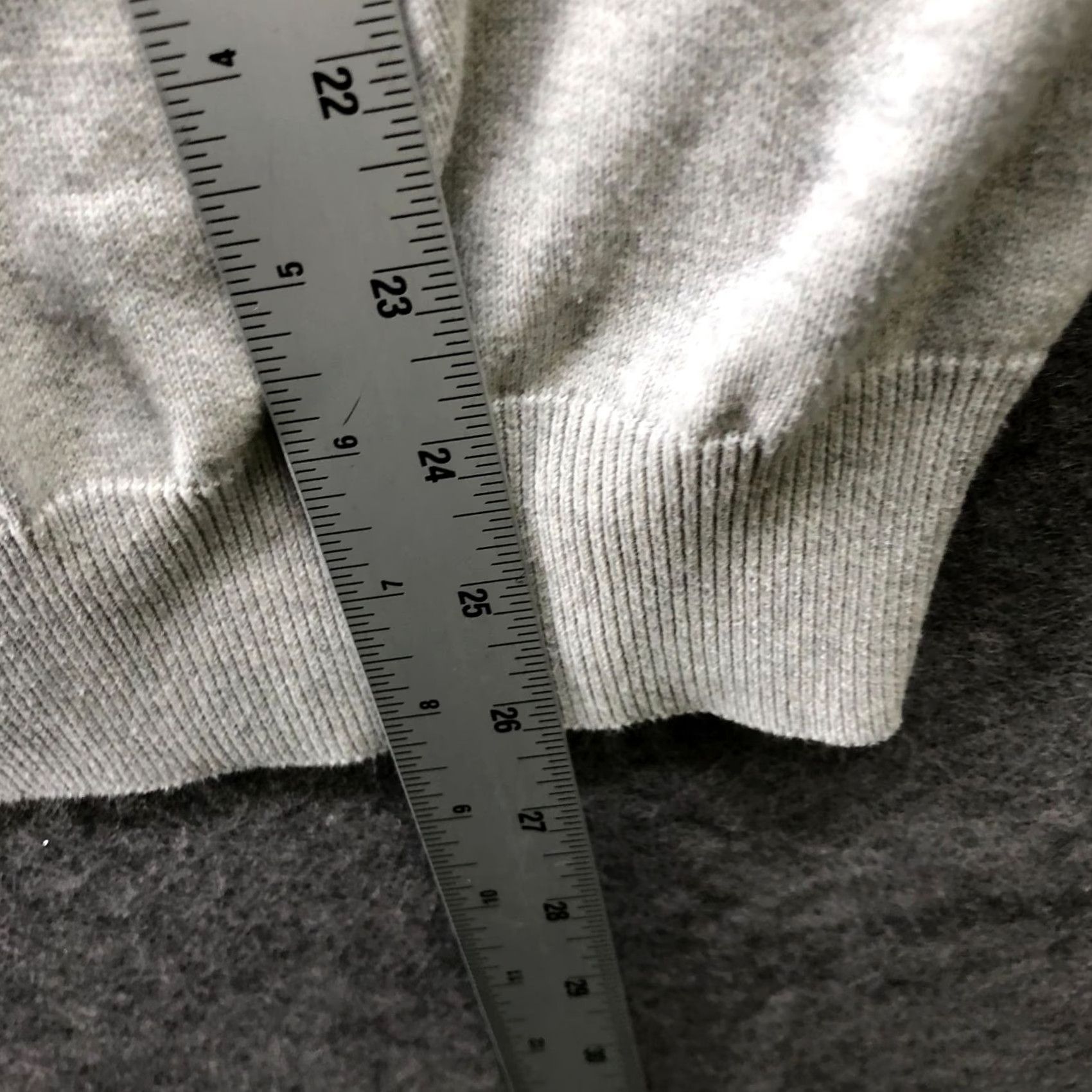 J.Crew J. Crew Crewneck Sweater Mens M Cotton Light Gray Pullover Knit Size US M / EU 48-50 / 2 - 8 Thumbnail