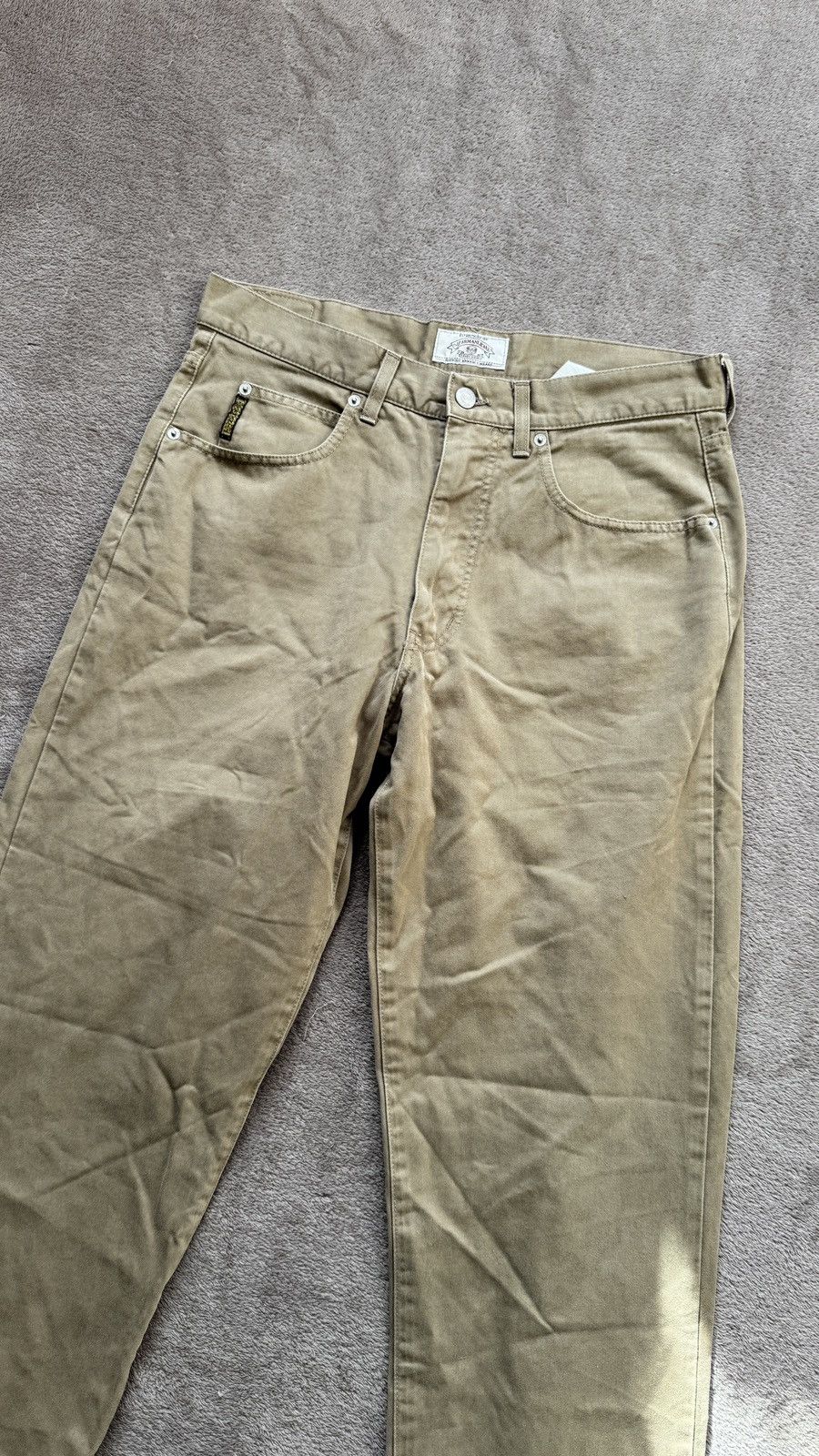 Armani Armani Straight Faded Chino Jean LGB ifsixwasnine ysl diesel Size US 32 / EU 48 - 3 Thumbnail