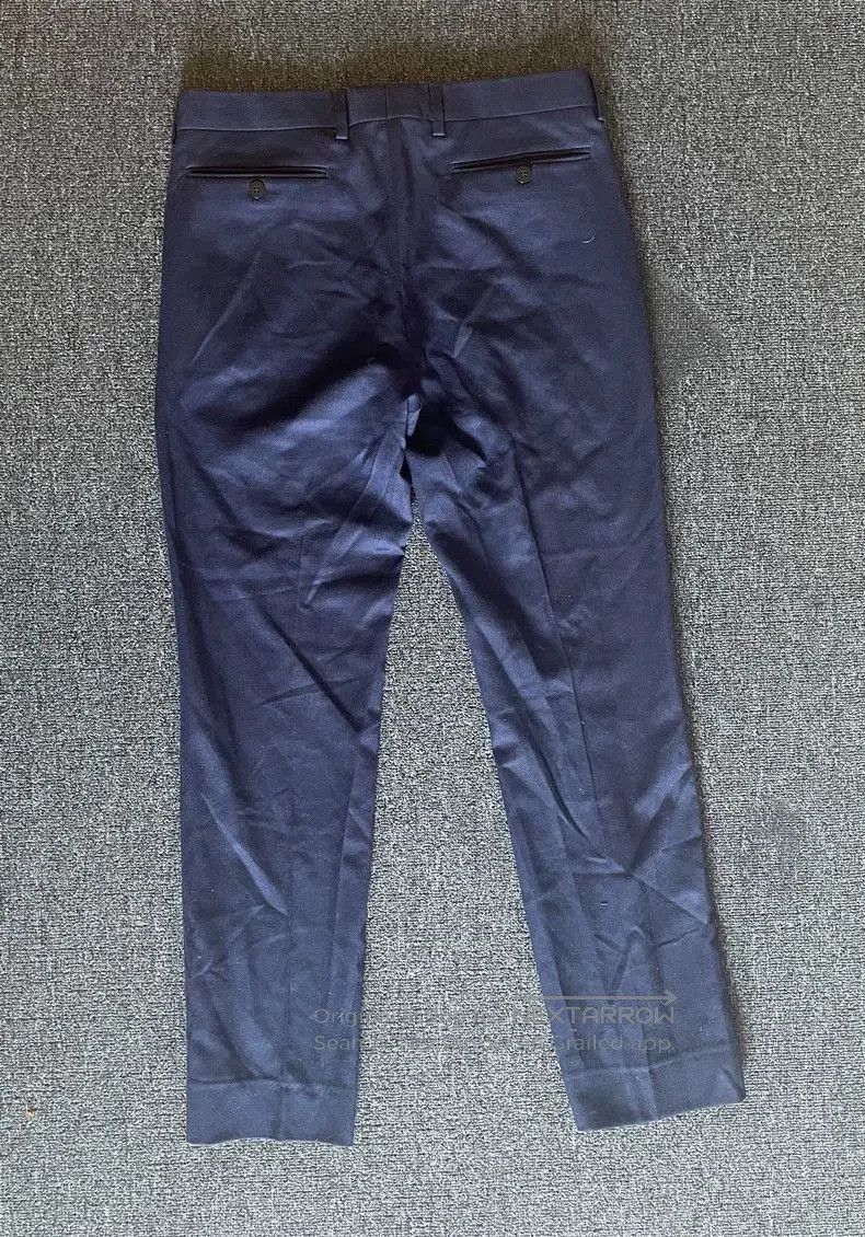 Dior Dior Blue Wool Casual Trousers. Size US 36 / EU 52 - 3 Thumbnail